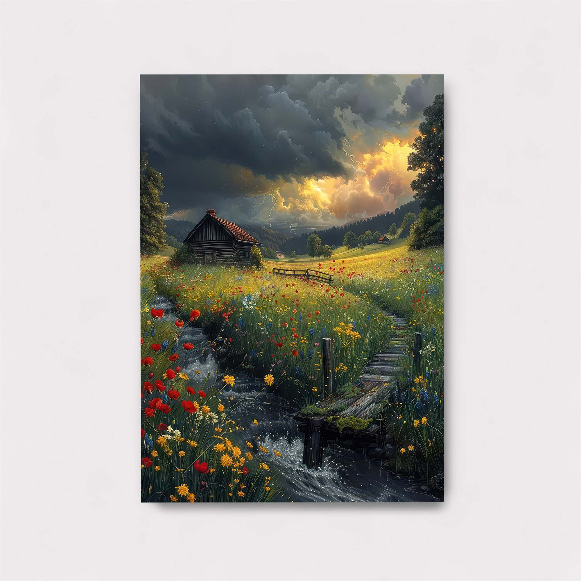 Cabin Serenity Safe Wall Magnetic / M