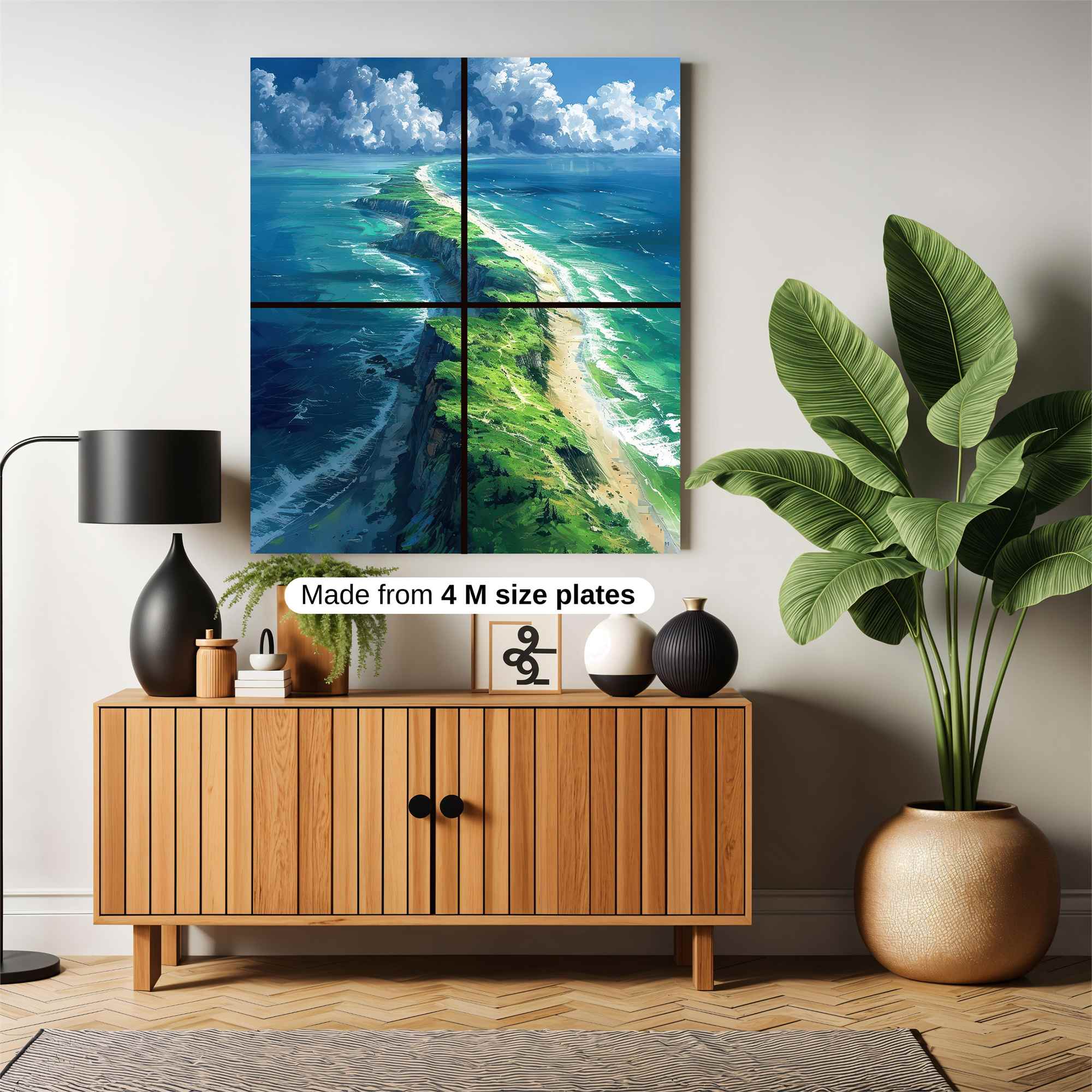 Island Bliss Safe Wall Magnetic / M