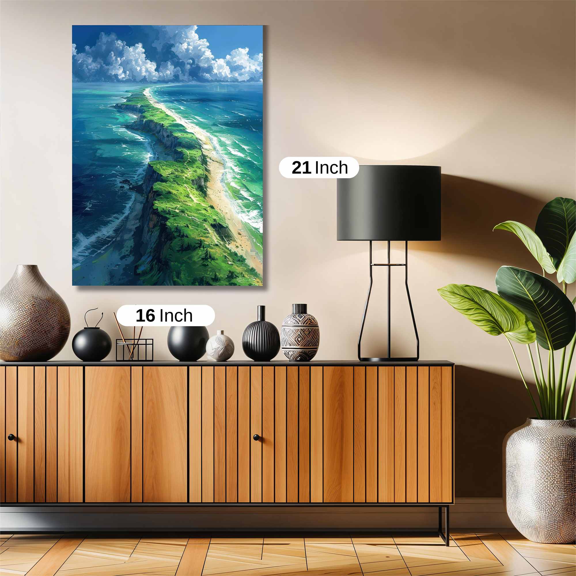 Island Bliss Safe Wall Magnetic / M