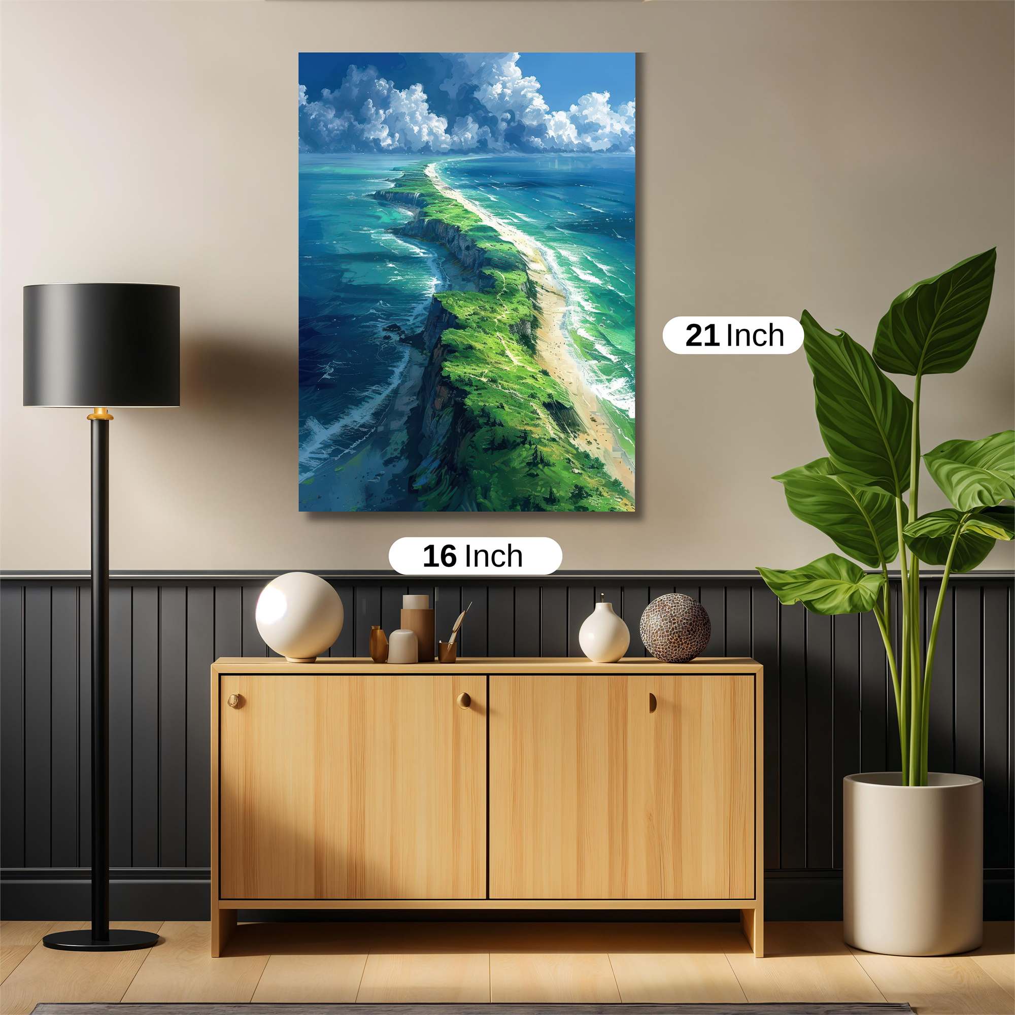Island Bliss Safe Wall Magnetic / M