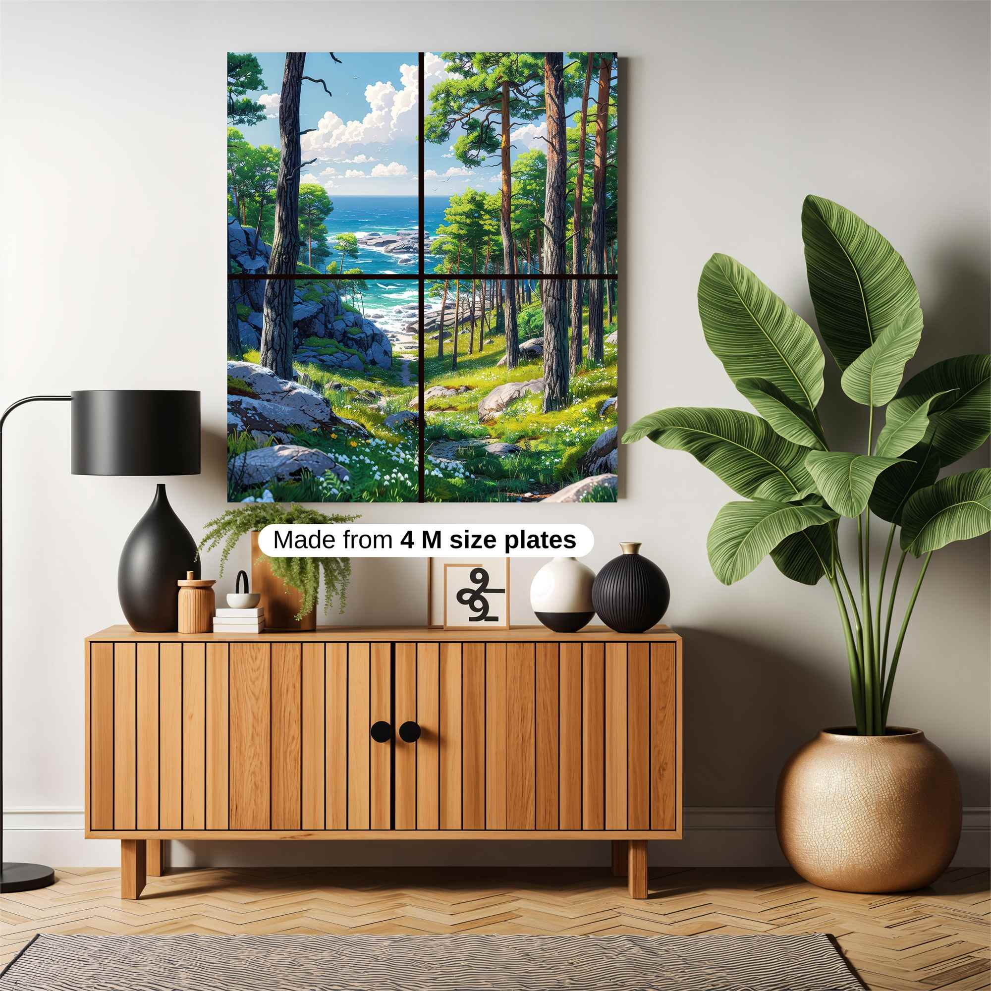 Forest Serenity Safe Wall Magnetic / M