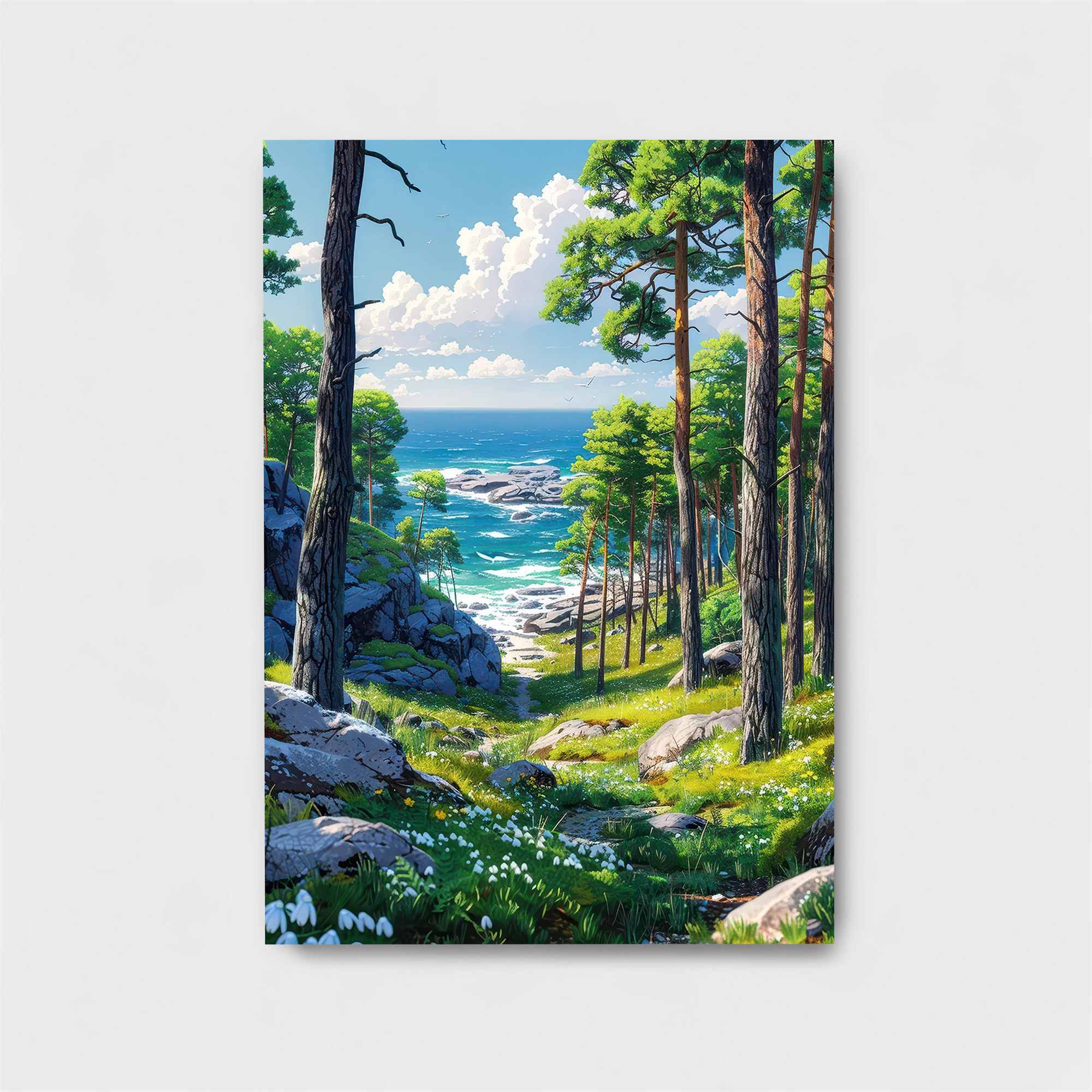 Forest Serenity Safe Wall Magnetic / M