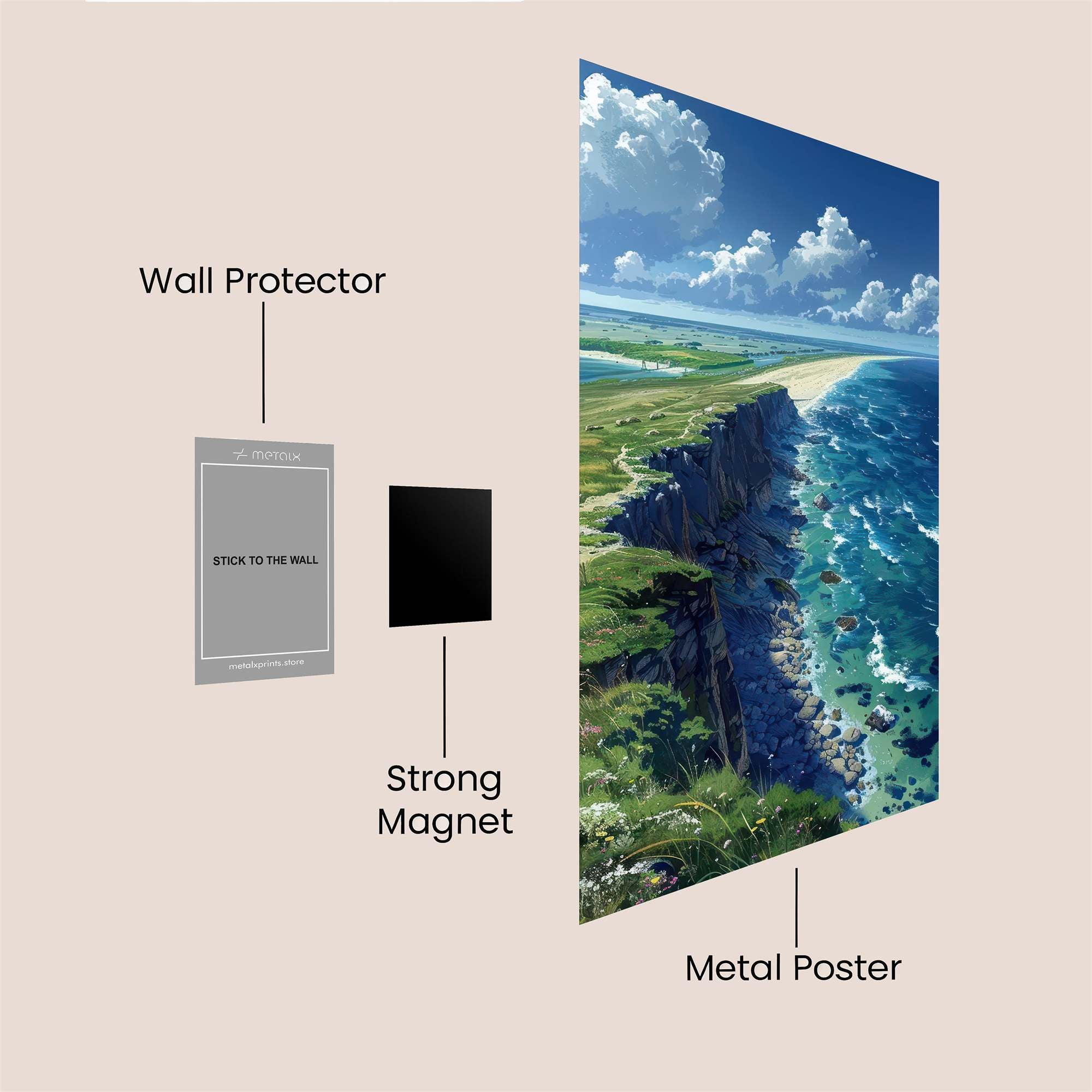 Cliff Serenity Safe Wall Magnetic / M