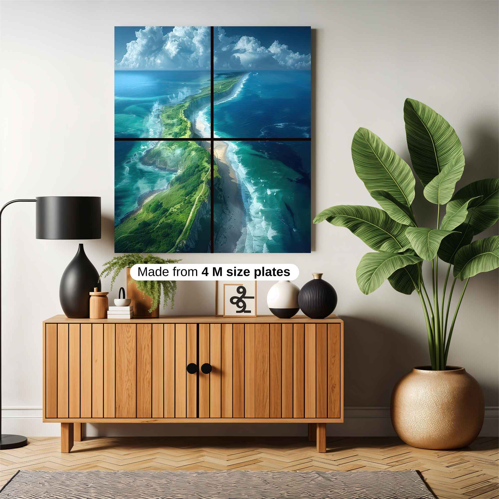 Island Serenity Safe Wall Magnetic / M