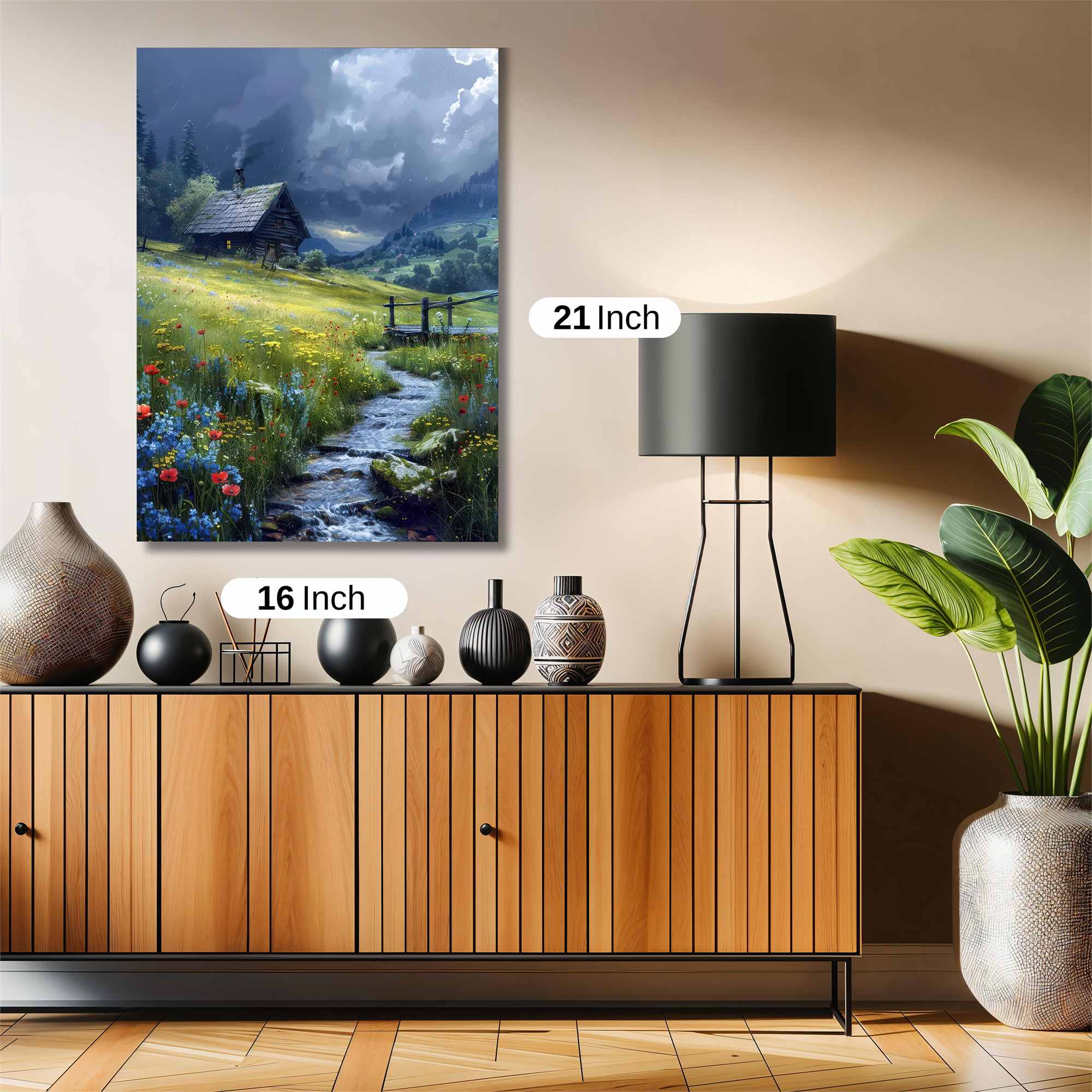 Cabin Serenity Safe Wall Magnetic / M