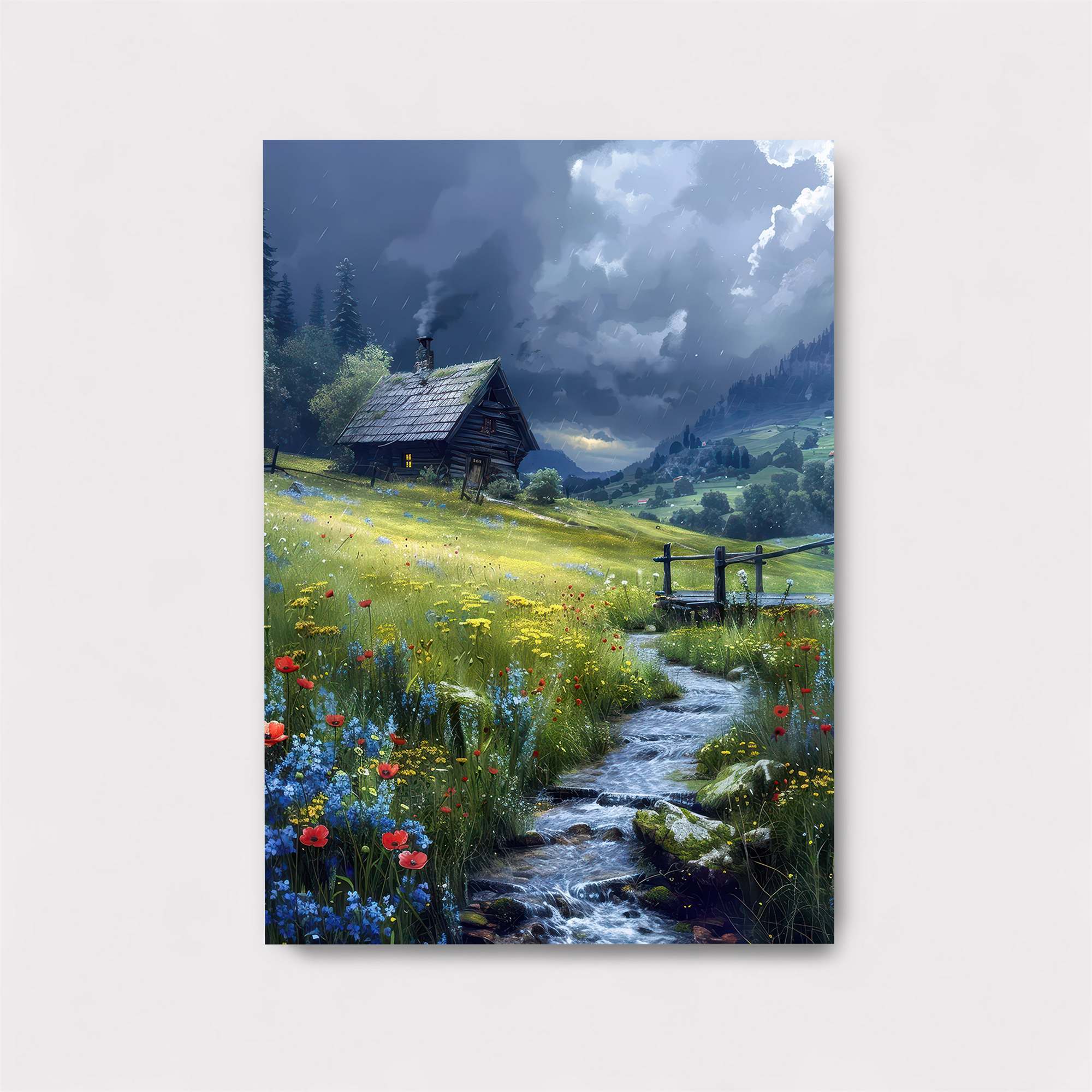 Cabin Serenity Safe Wall Magnetic / M