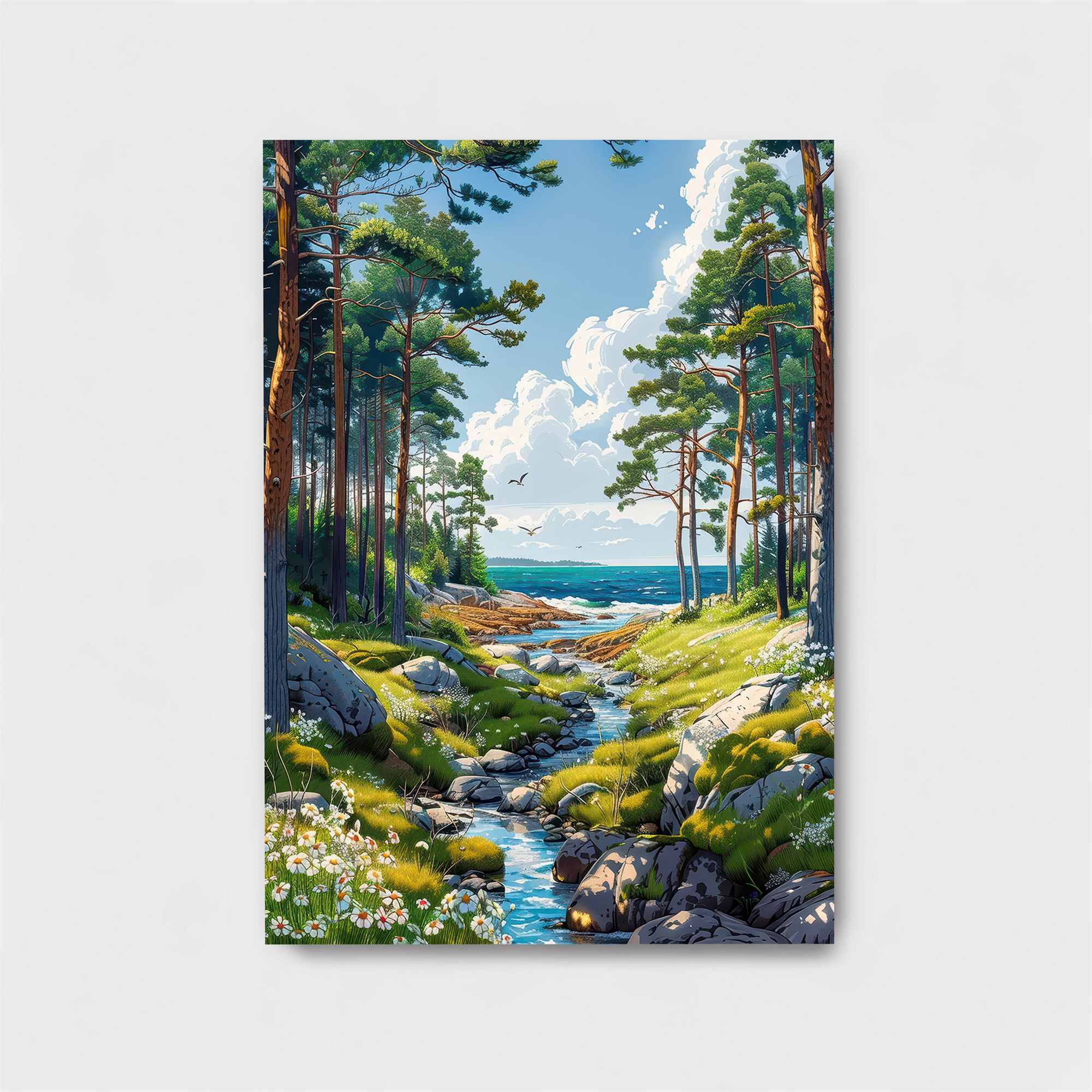 Forest Serenity Safe Wall Magnetic / M