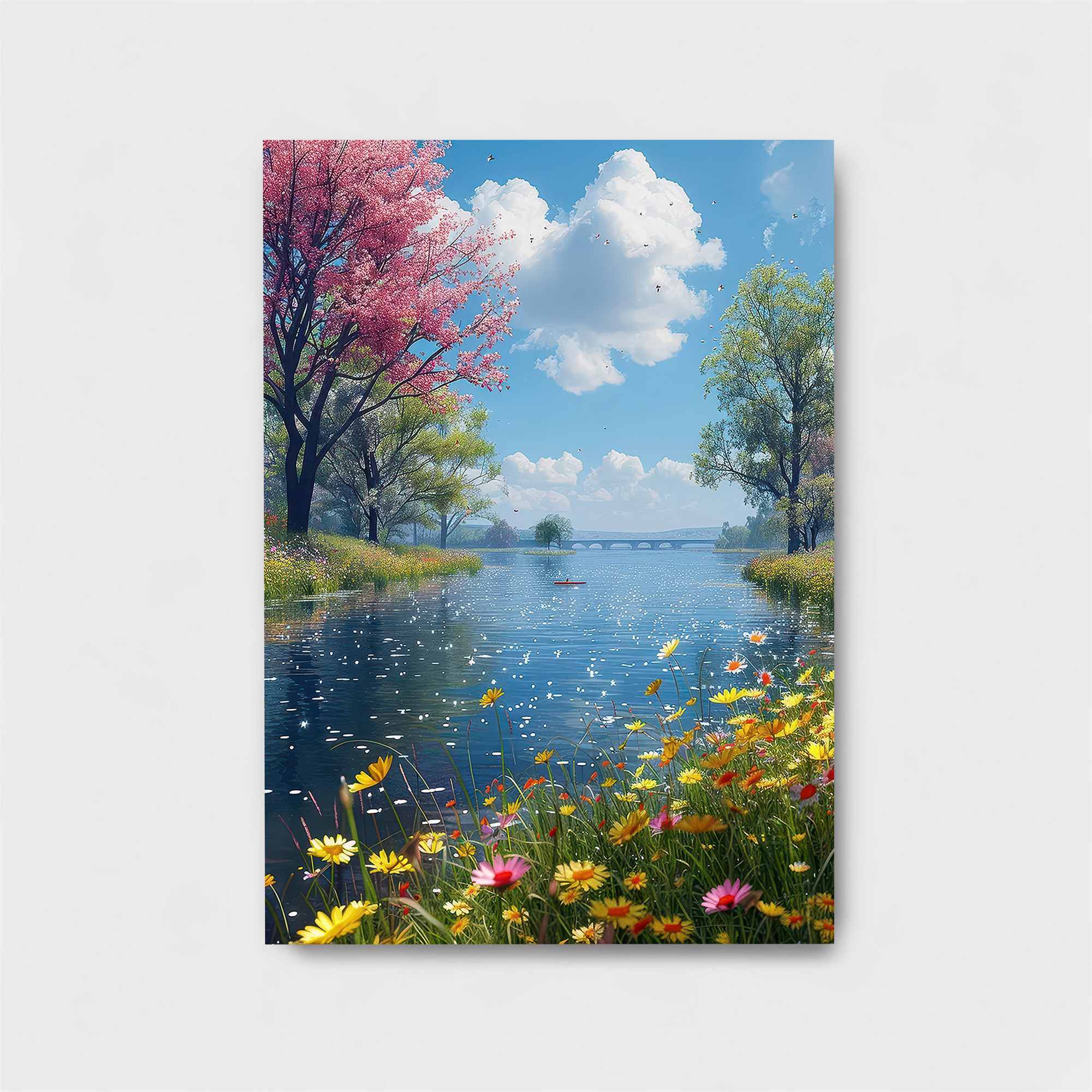 Sakura Serenity Safe Wall Magnetic / M