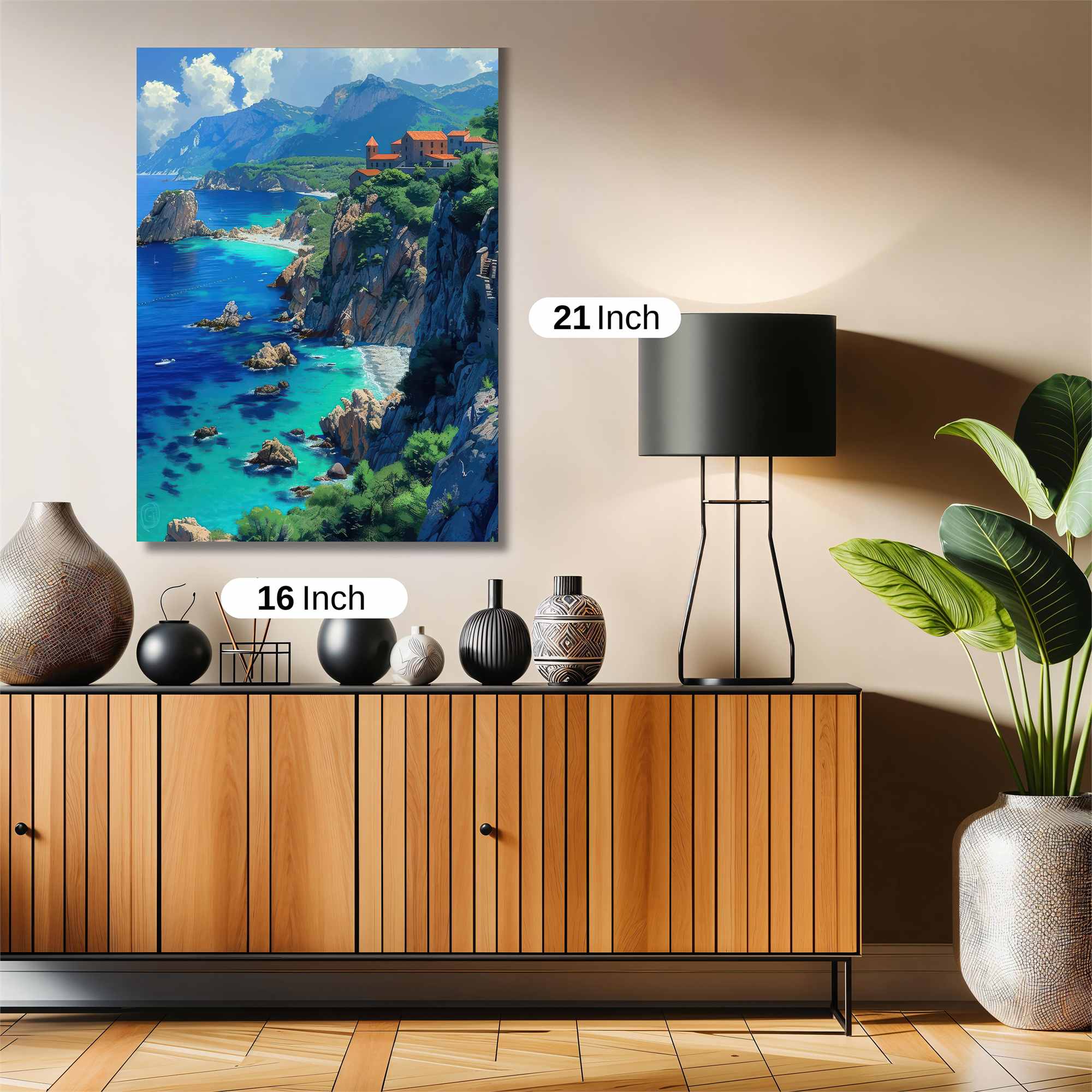 Amalfi Serenity Safe Wall Magnetic / M