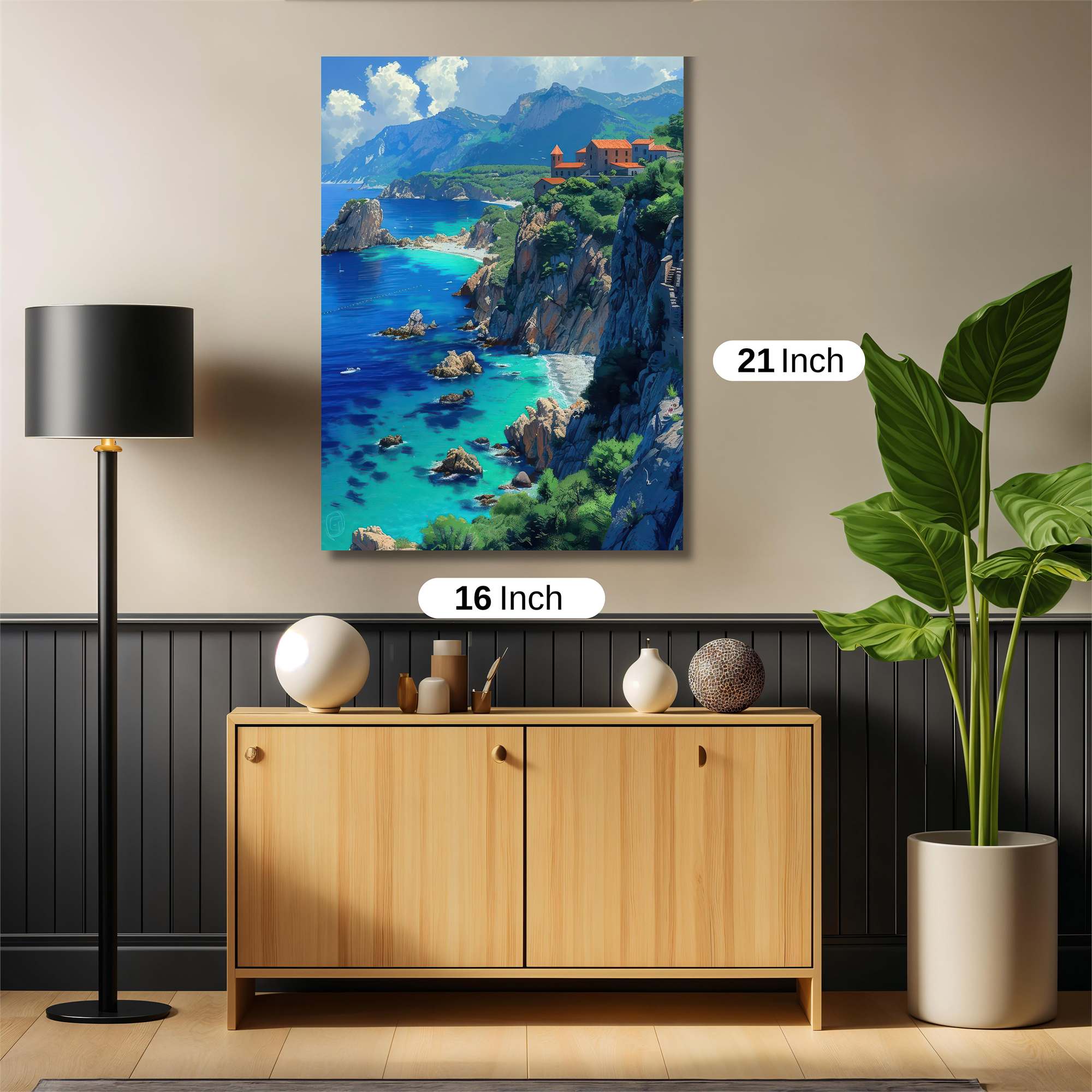 Amalfi Serenity Safe Wall Magnetic / M