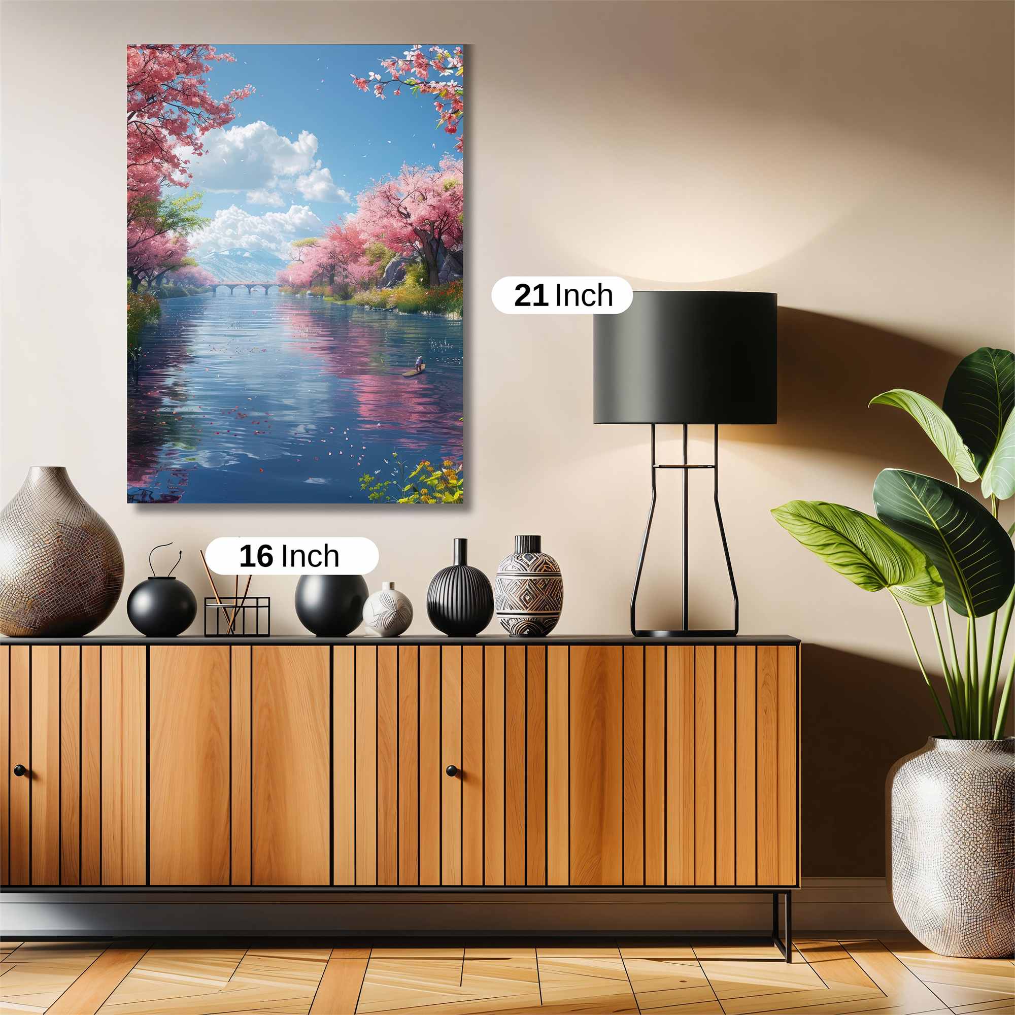 Sakura Serenity Safe Wall Magnetic / M