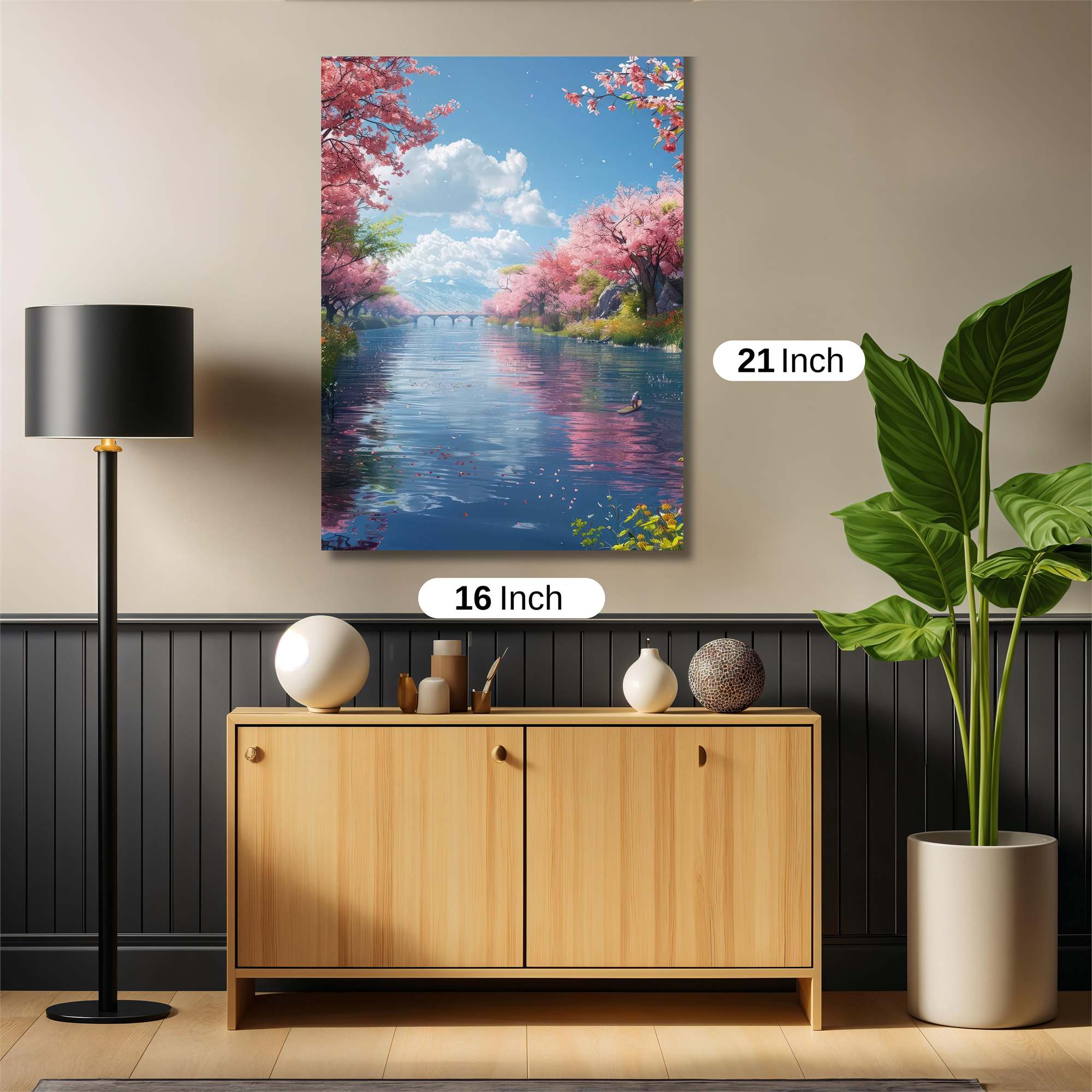 Sakura Serenity Safe Wall Magnetic / M