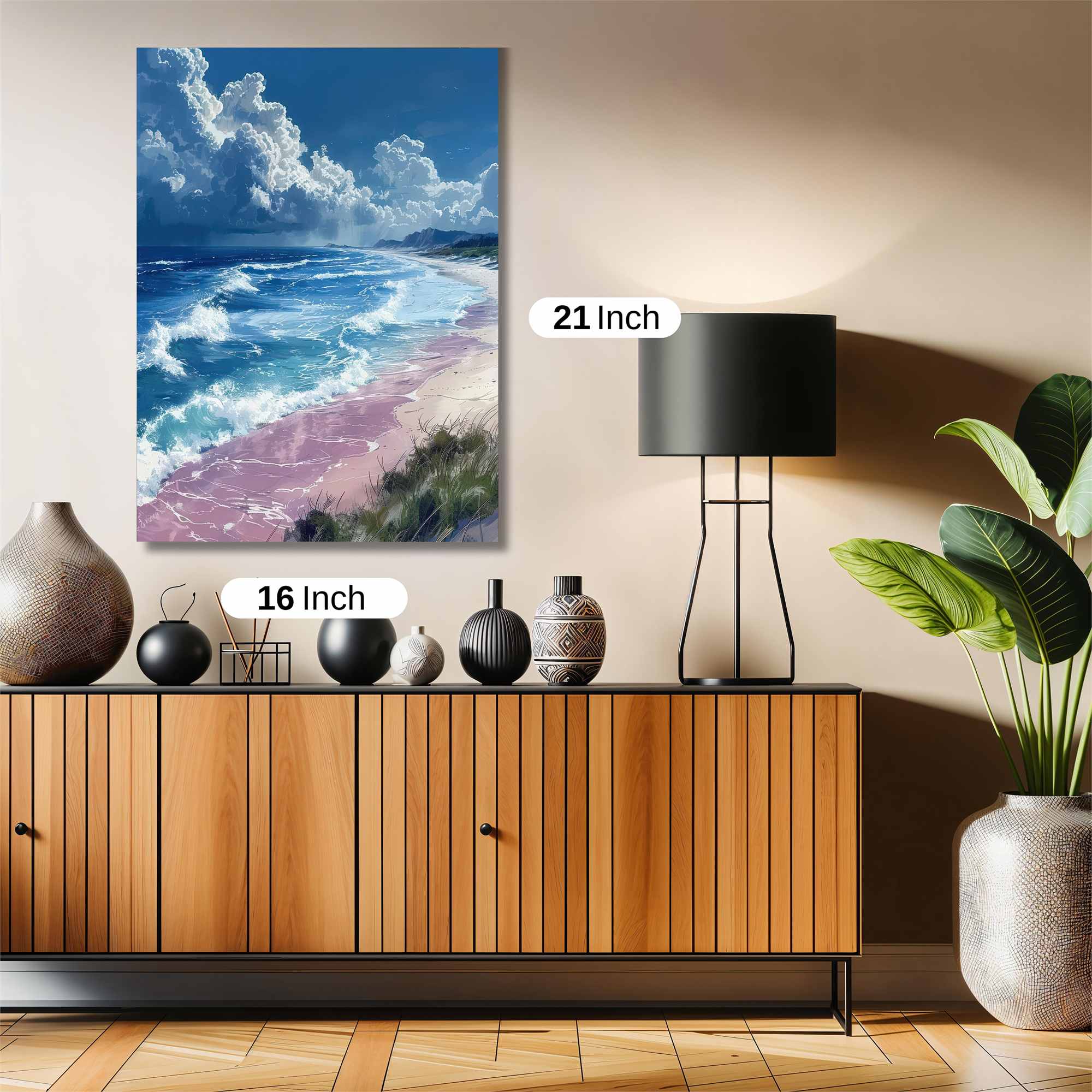 Oceanic Serenity Safe Wall Magnetic / M