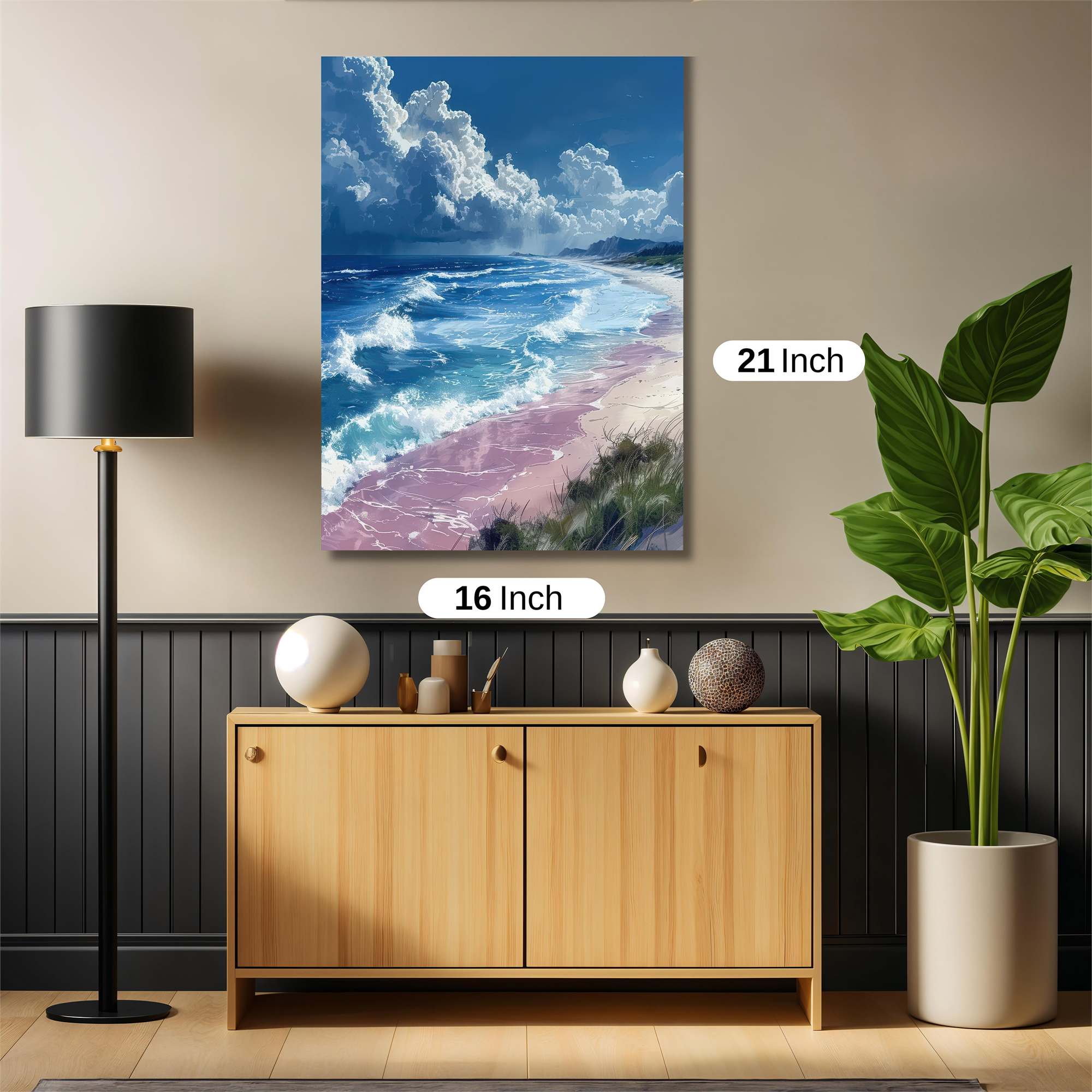 Oceanic Serenity Safe Wall Magnetic / M