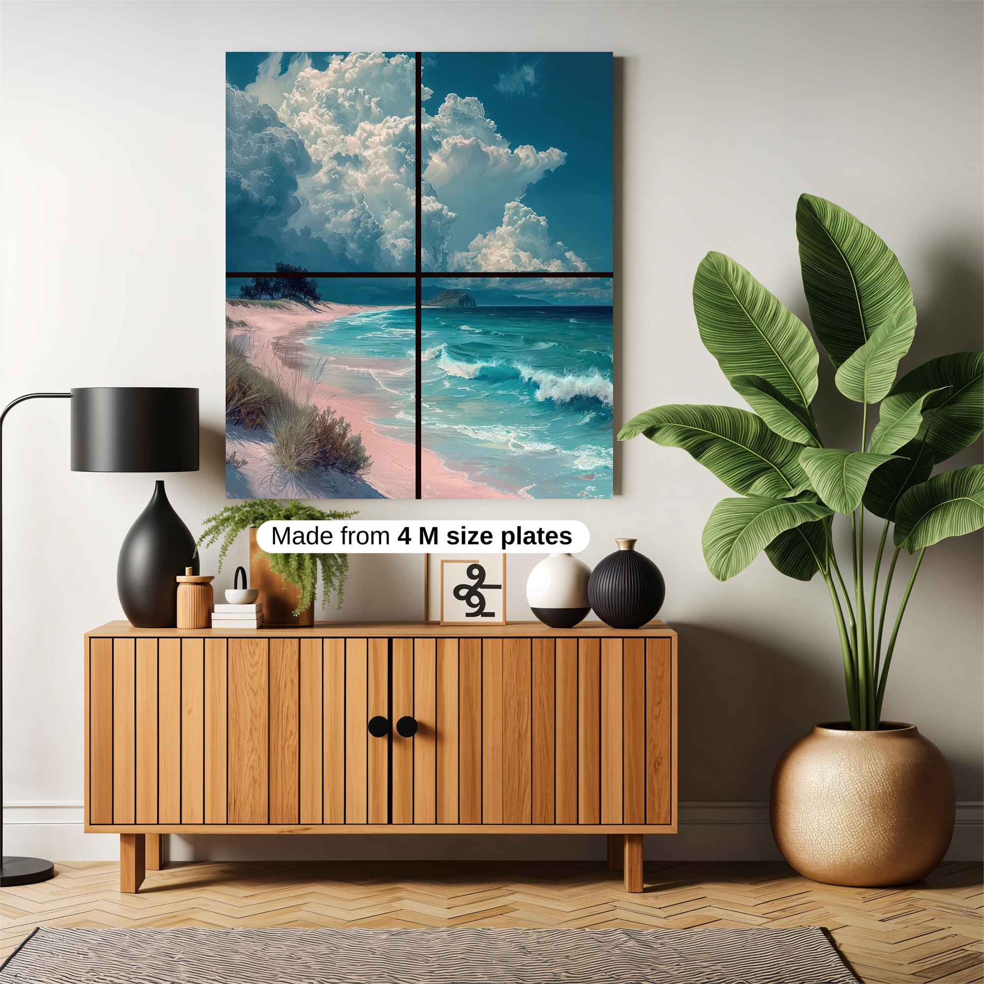 Stormy Serenity Safe Wall Magnetic / M