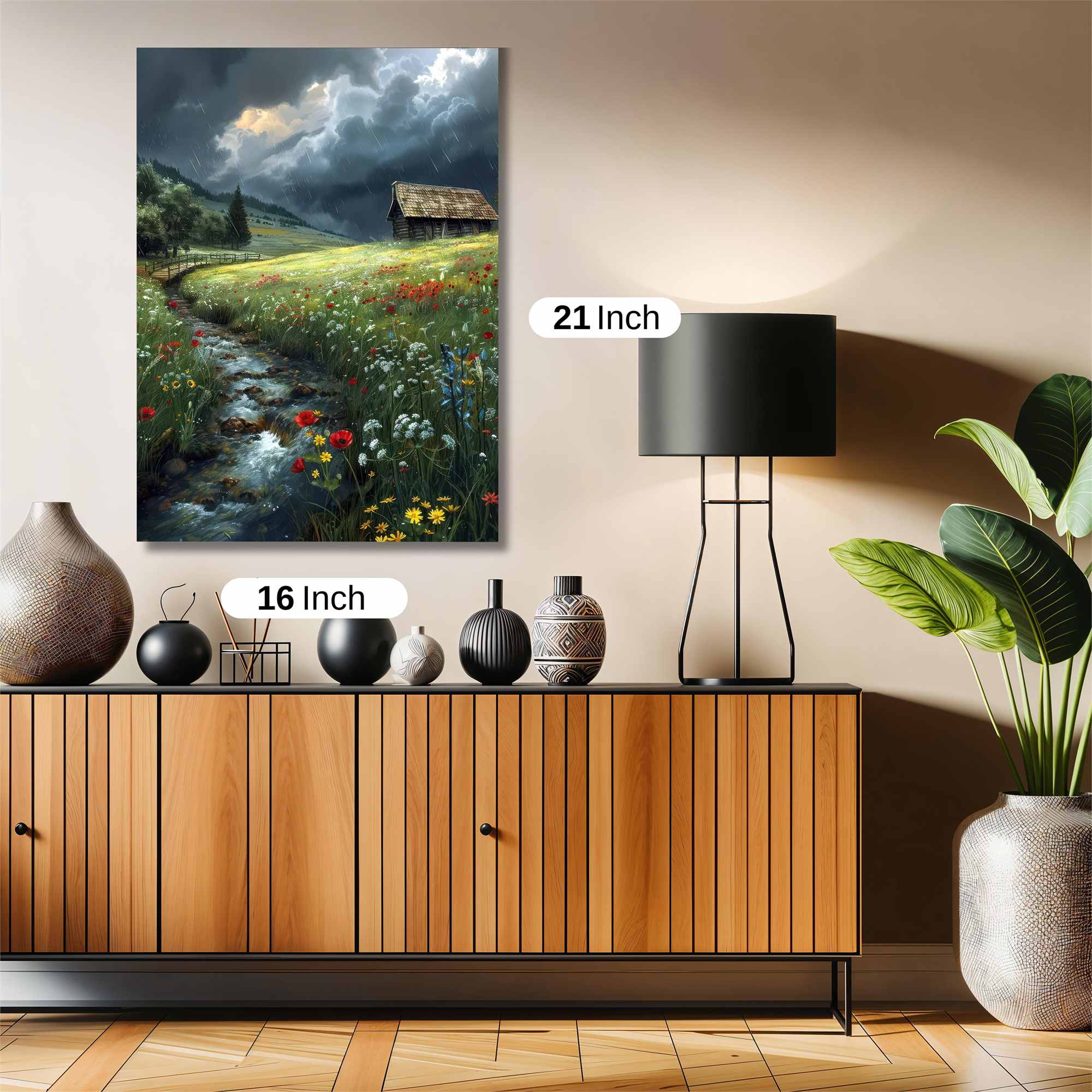 Cottage Serenity Safe Wall Magnetic / M