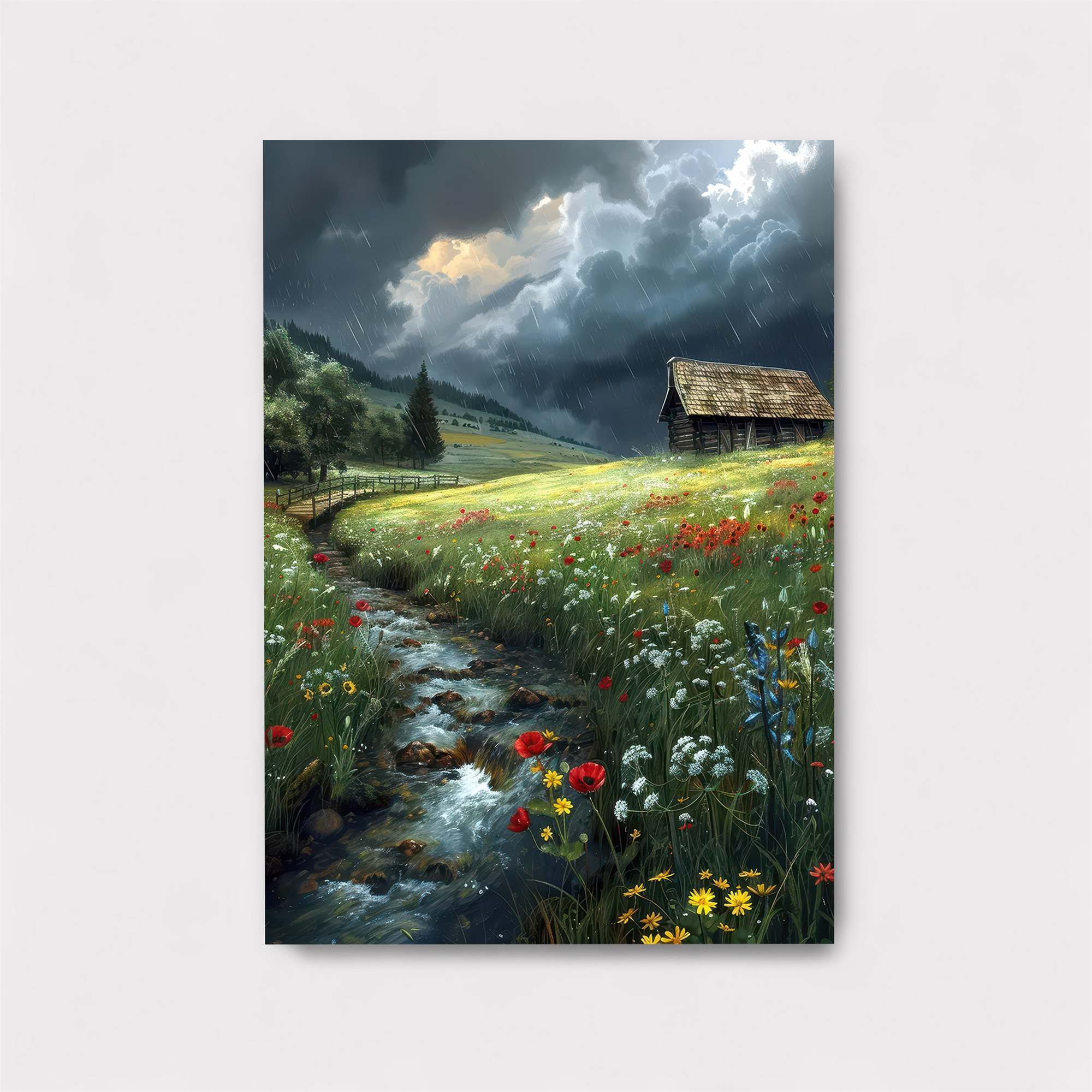 Cottage Serenity Safe Wall Magnetic / M