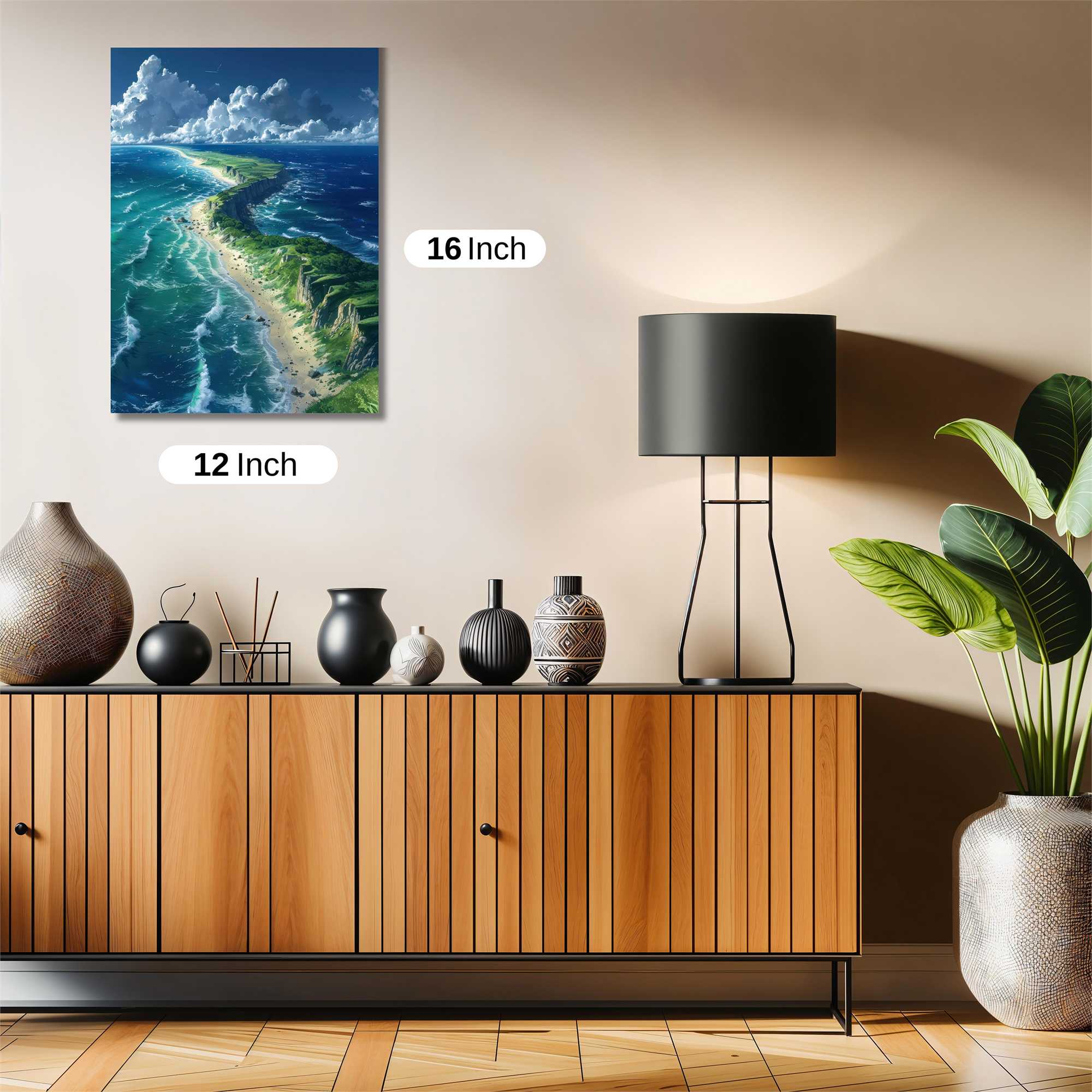 Island Serenity Safe Wall Magnetic / M