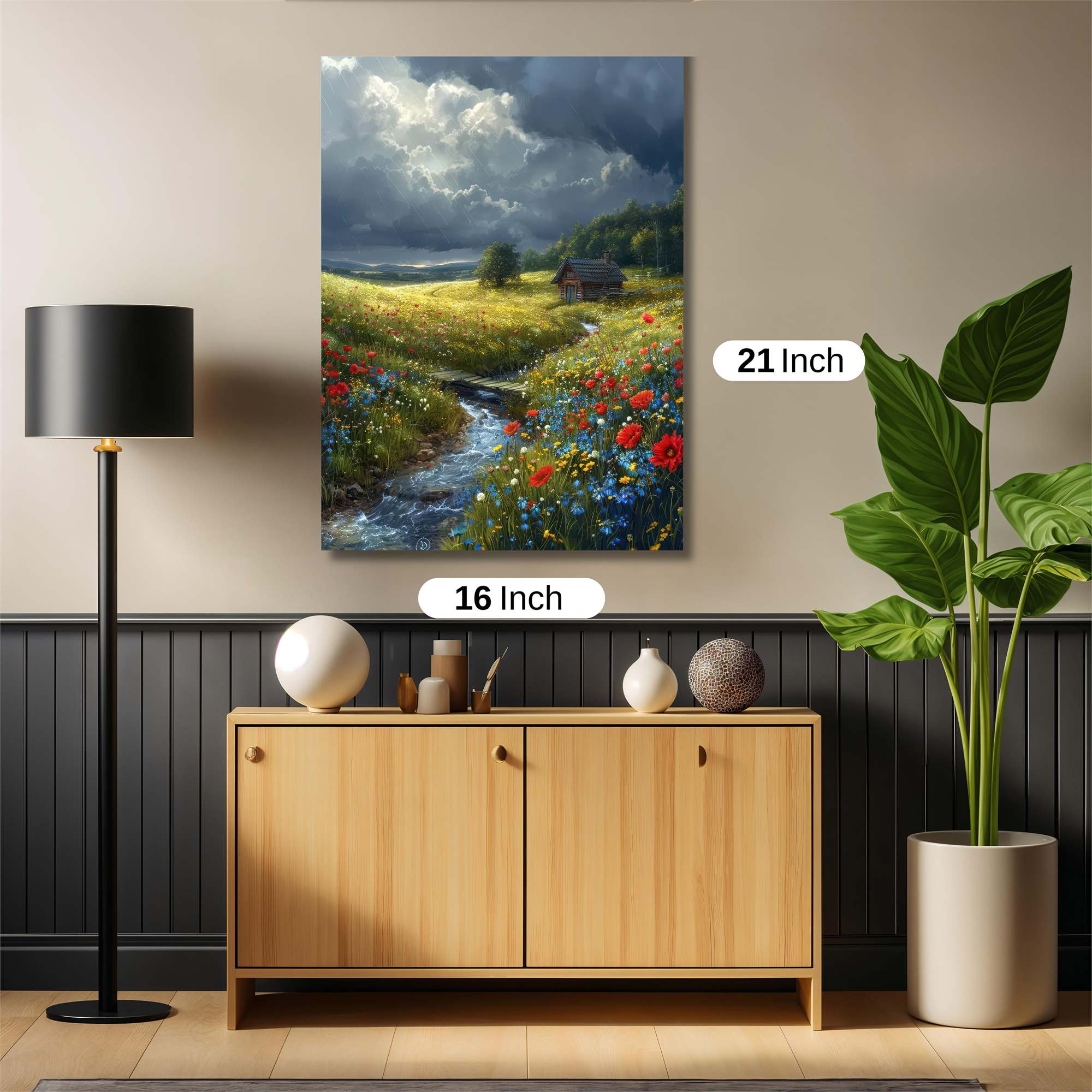 Cabin Serenity Safe Wall Magnetic / M