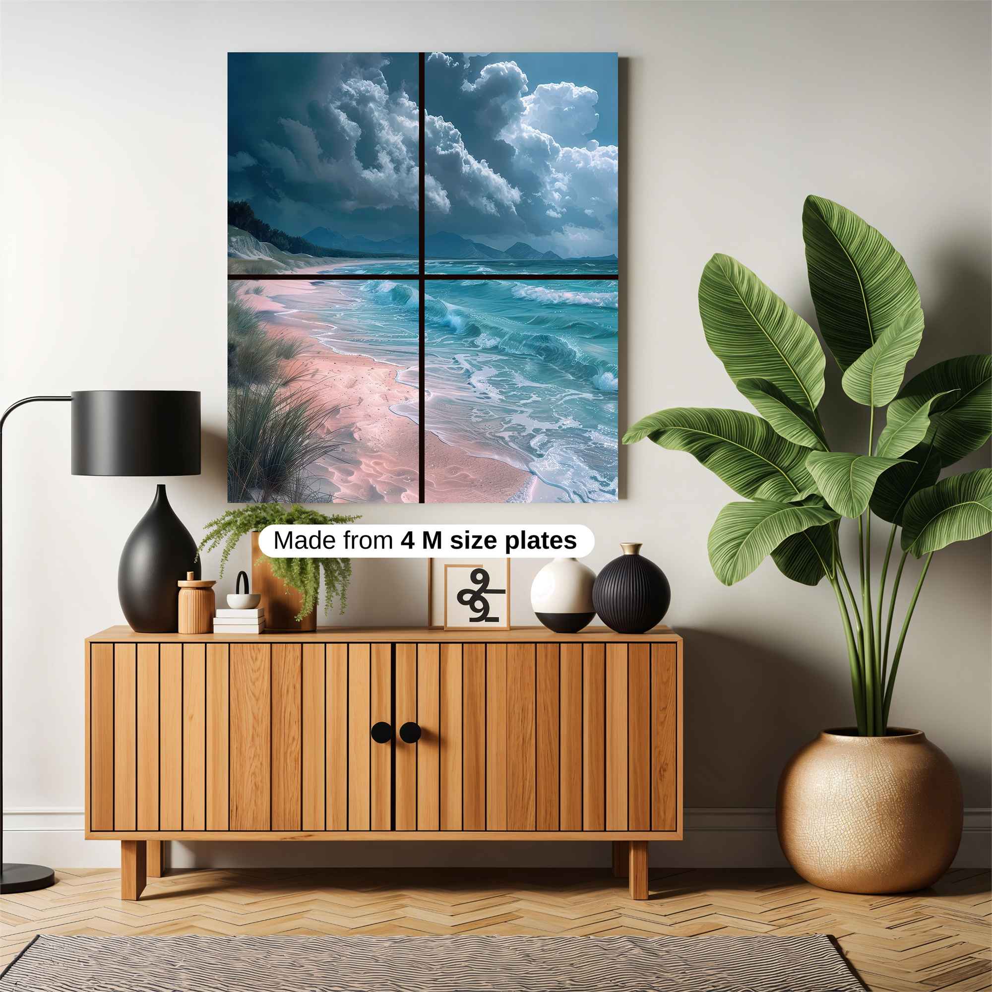 Stormy Serenity Safe Wall Magnetic / M