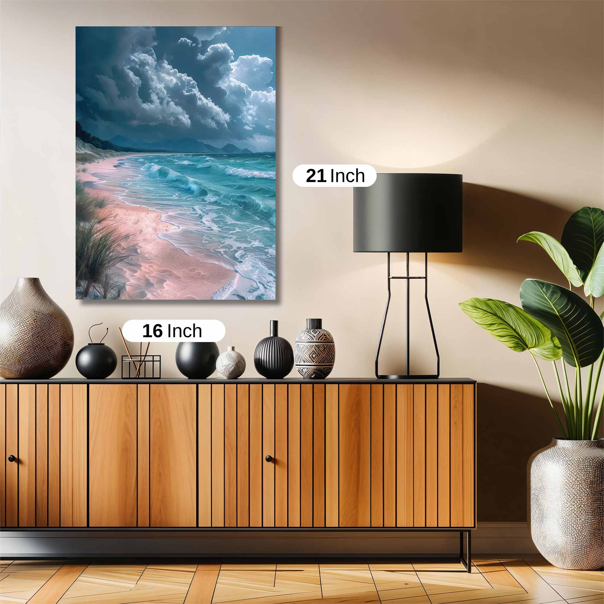 Stormy Serenity Safe Wall Magnetic / M