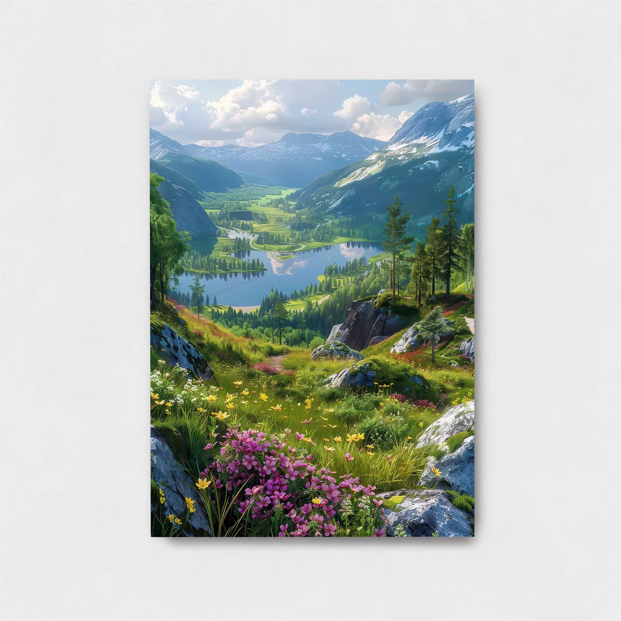 Mountain Serenity Safe Wall Magnetic / M