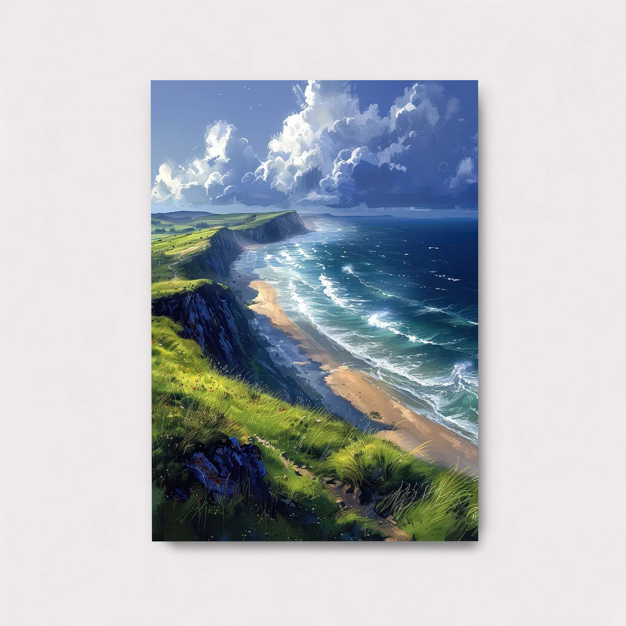 Coastal Serenity Safe Wall Magnetic / M