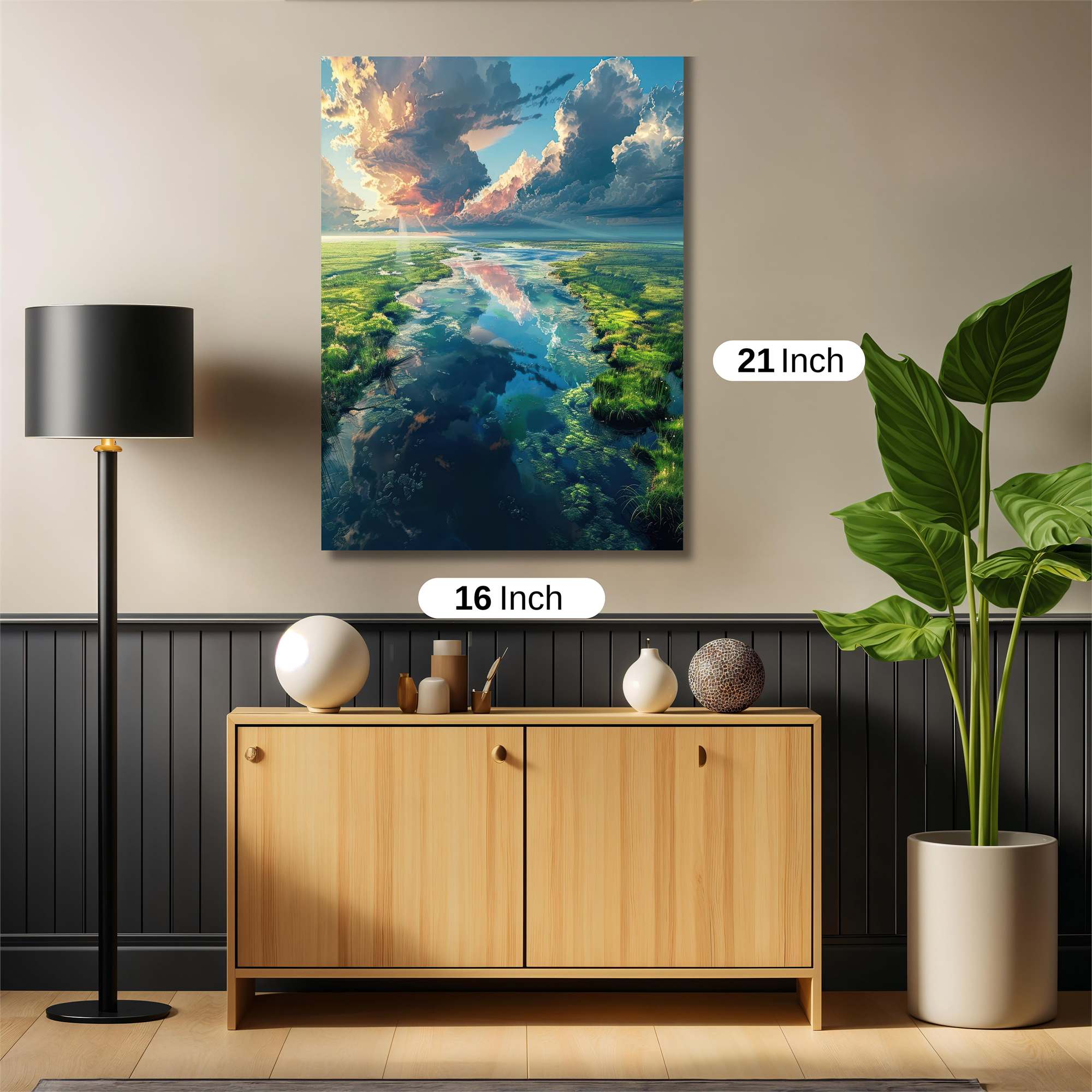 Skyward Serenity Safe Wall Magnetic / M