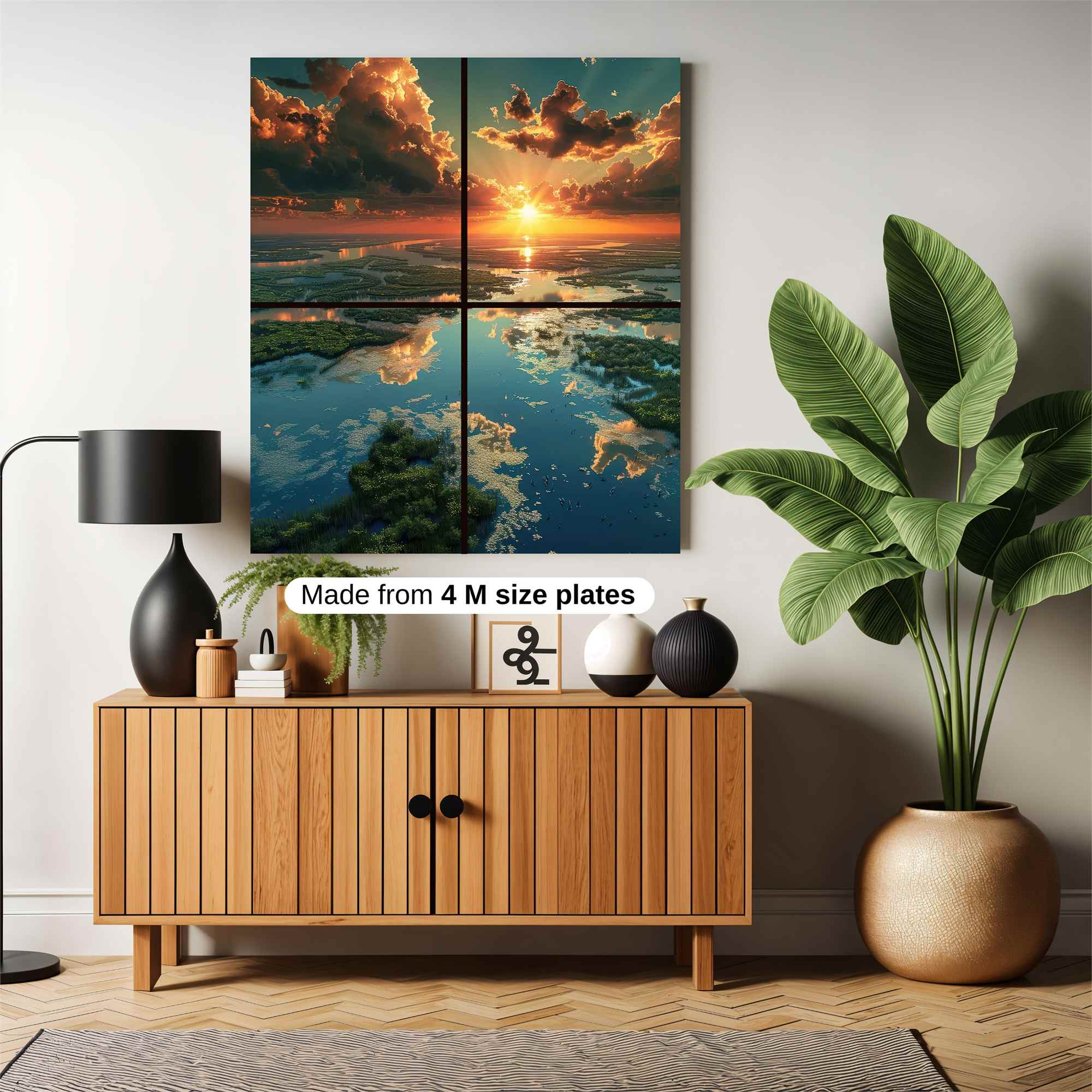 Sunset Serenity Safe Wall Magnetic / M