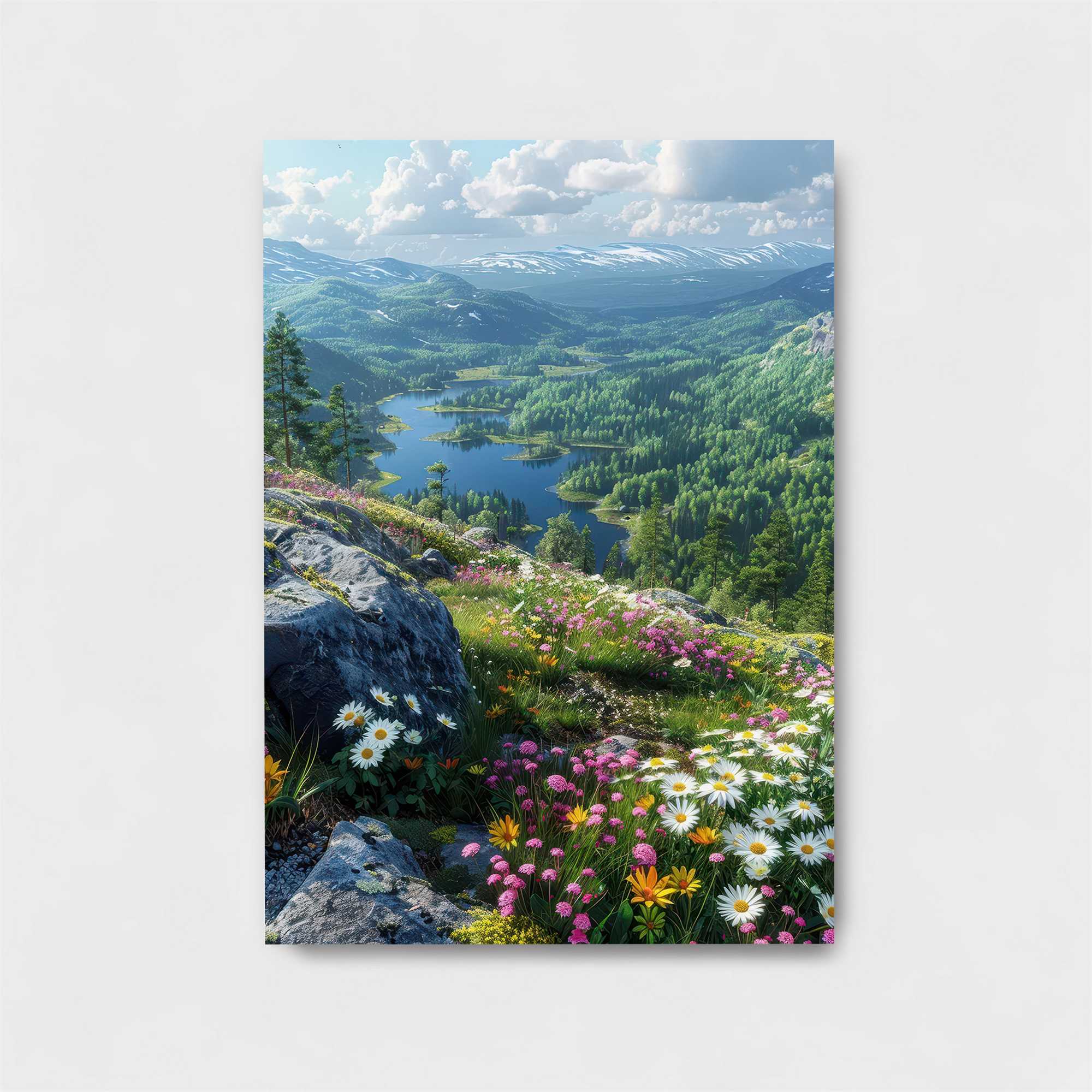 Mountain Serenity Safe Wall Magnetic / M