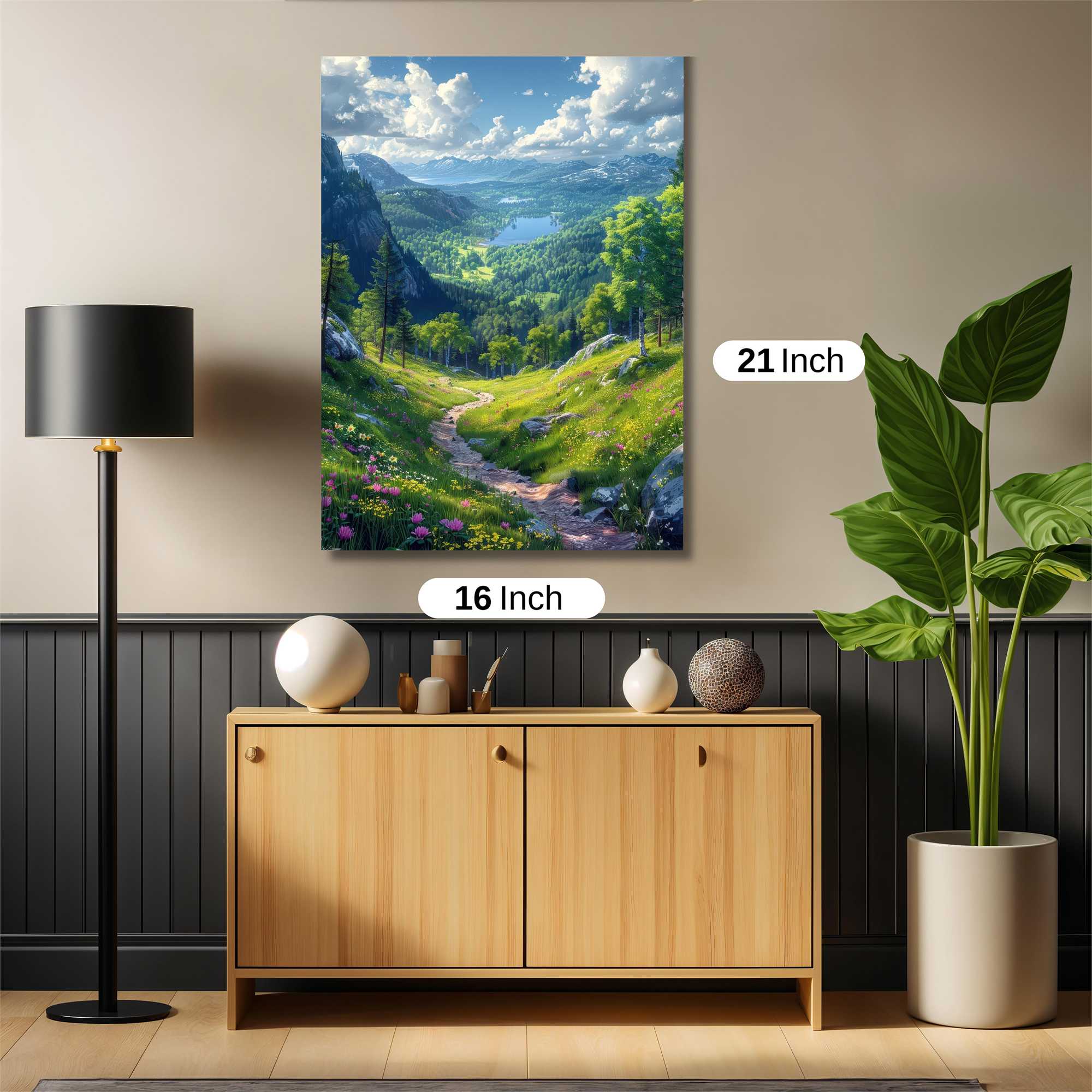 Nature's Serenity Safe Wall Magnetic / M