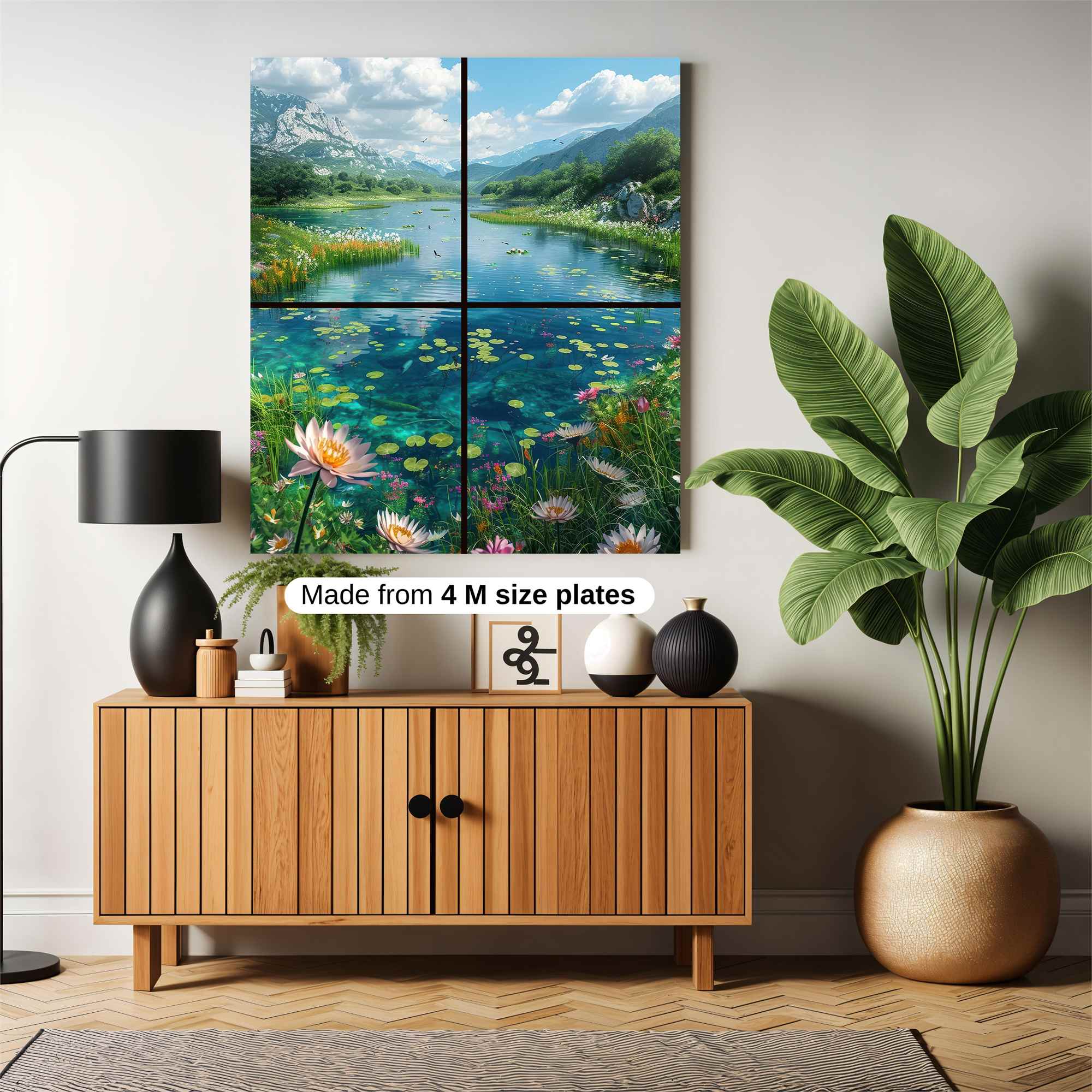 Mountain Serenity Safe Wall Magnetic / M