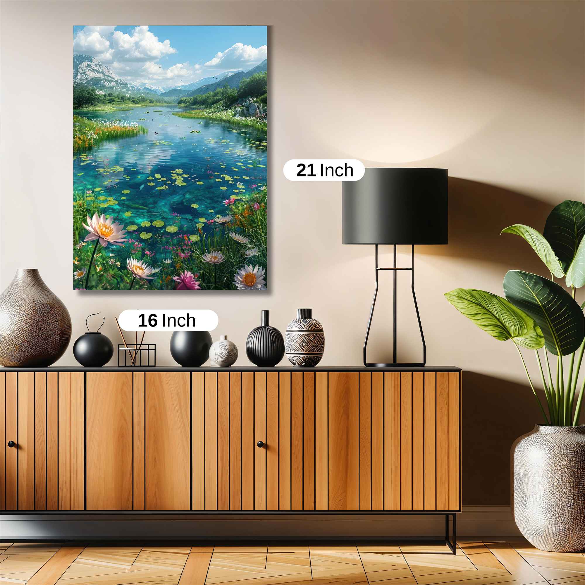 Mountain Serenity Safe Wall Magnetic / M