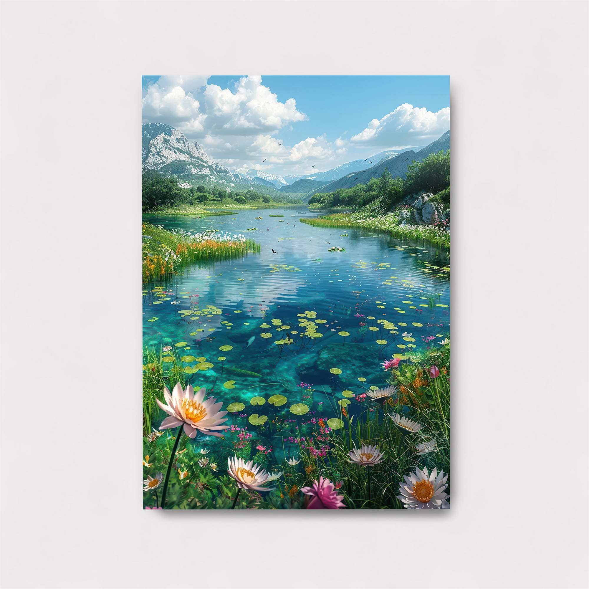 Mountain Serenity Safe Wall Magnetic / M