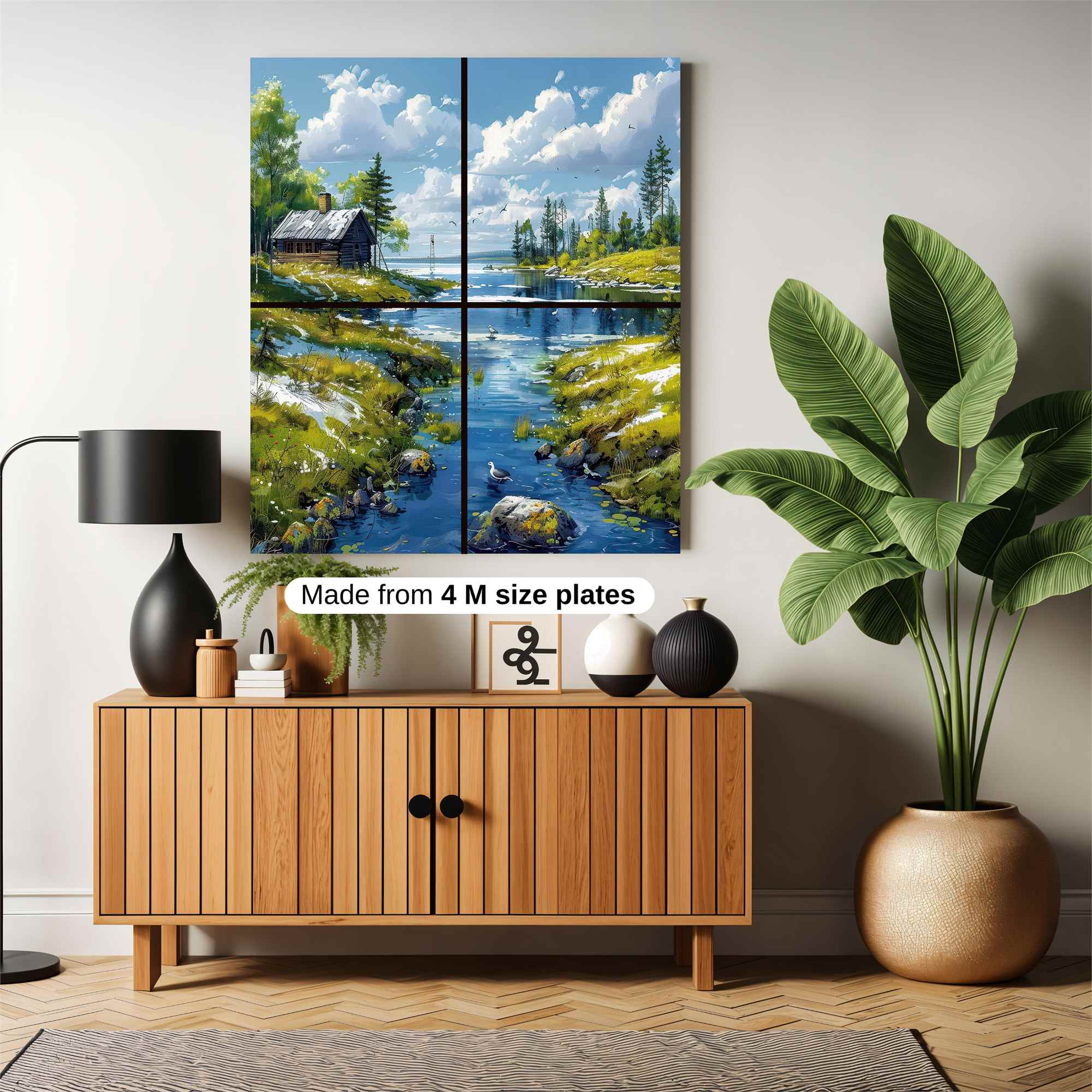 Cabin Serenity Safe Wall Magnetic / M