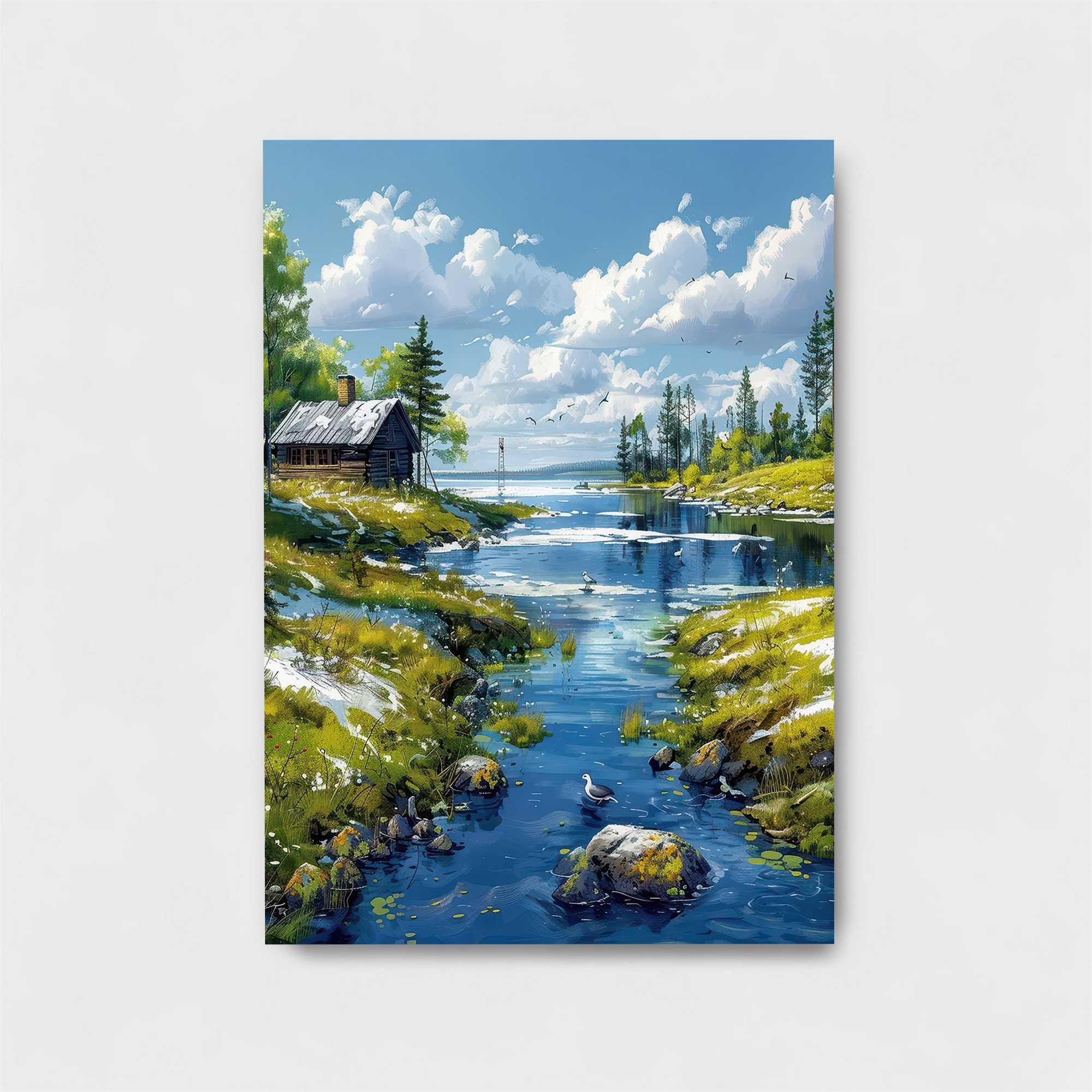 Cabin Serenity Safe Wall Magnetic / M