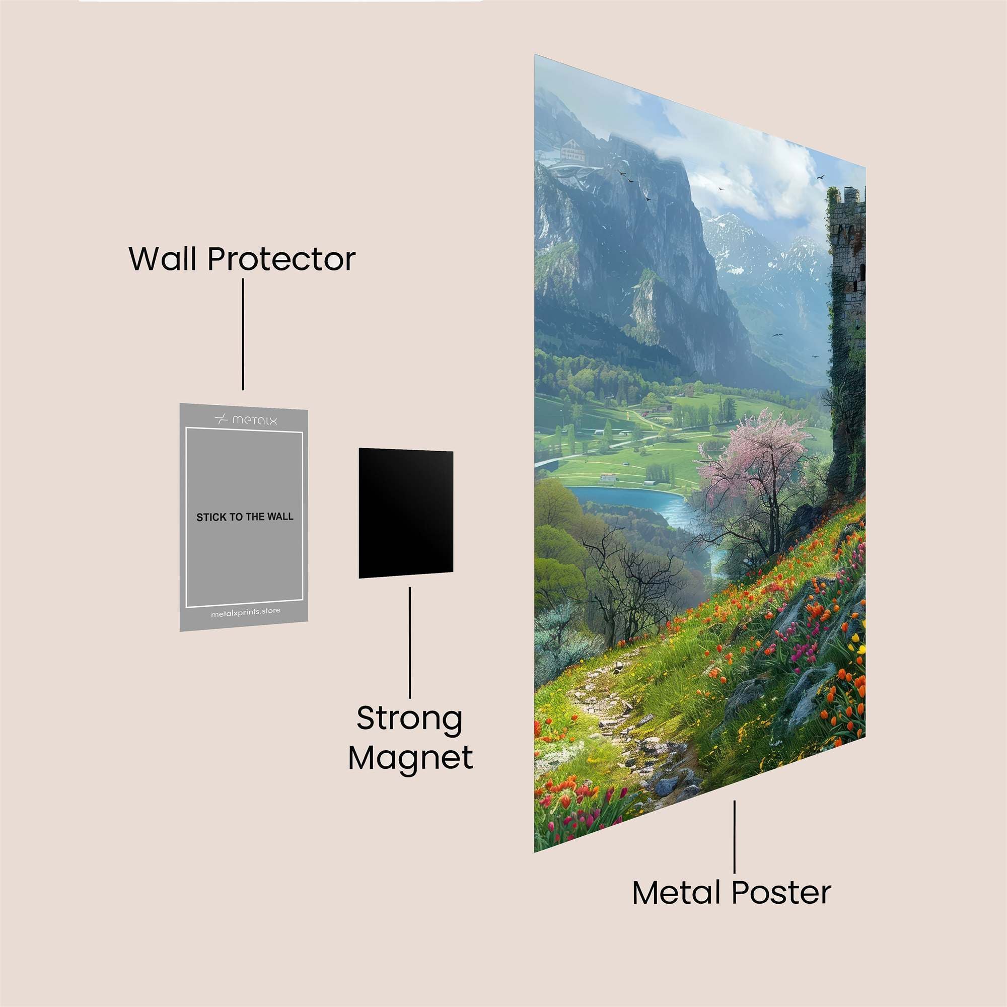 Eldorado Serenity Safe Wall Magnetic / M