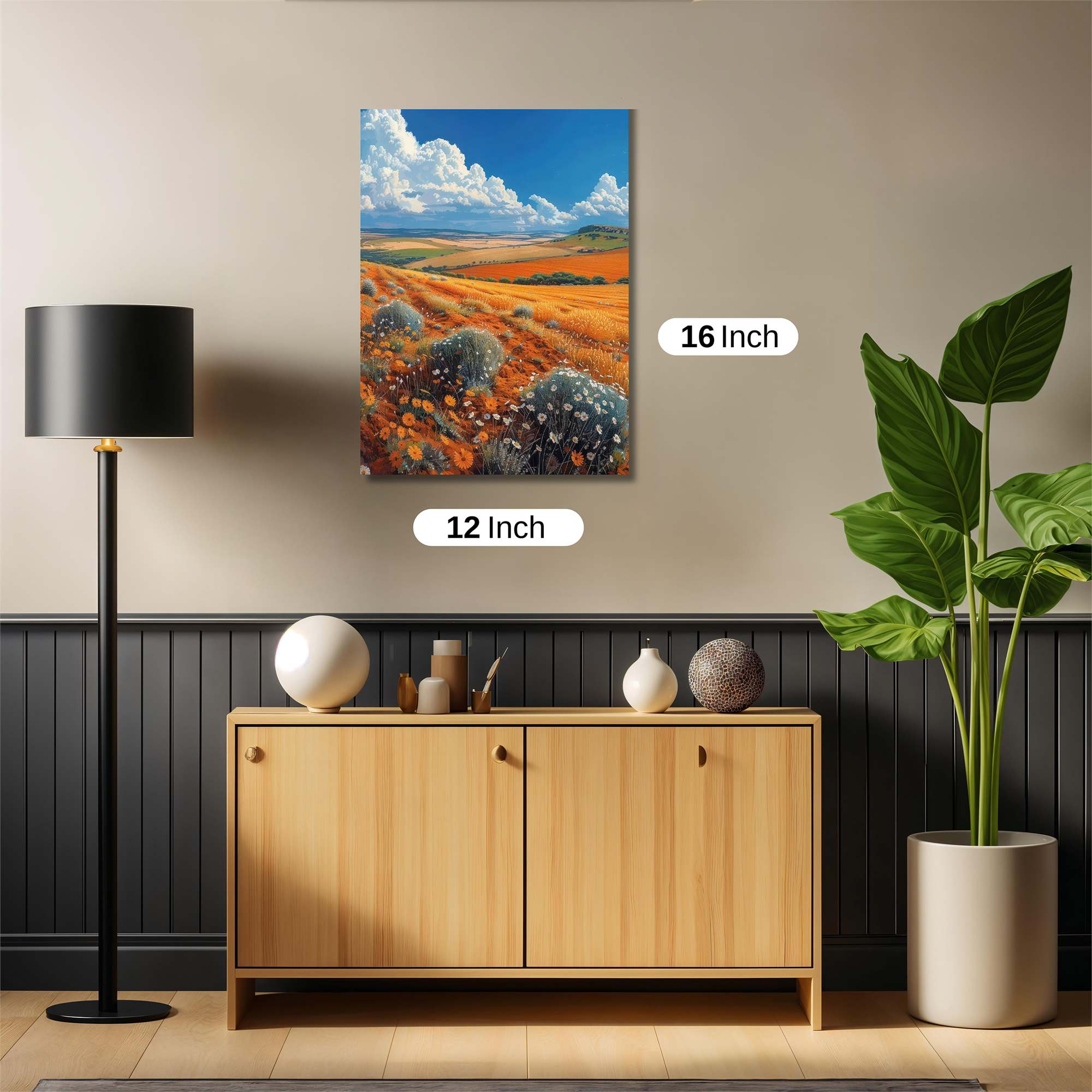 Golden Serenity Safe Wall Magnetic / M