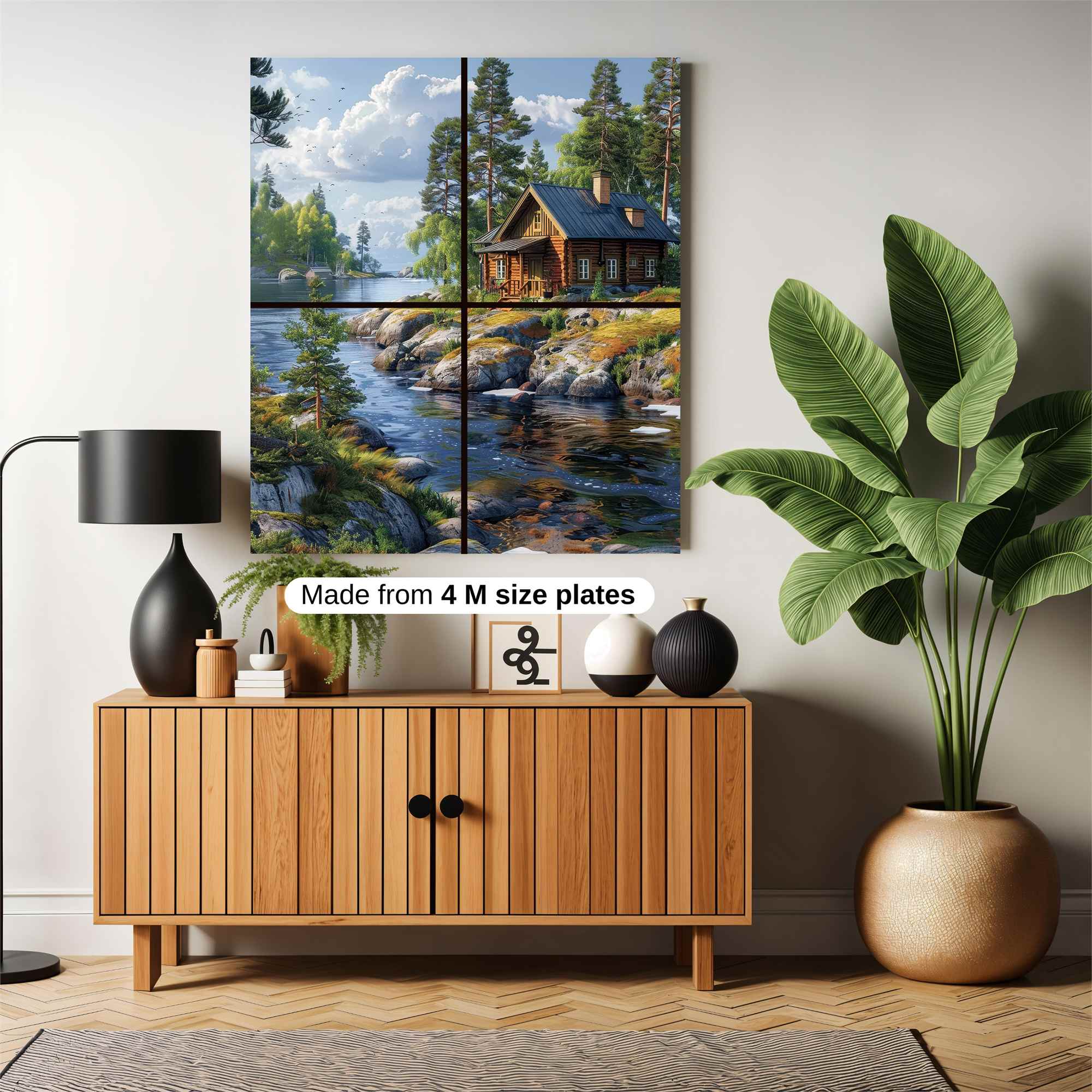 Cabin Serenity Safe Wall Magnetic / M