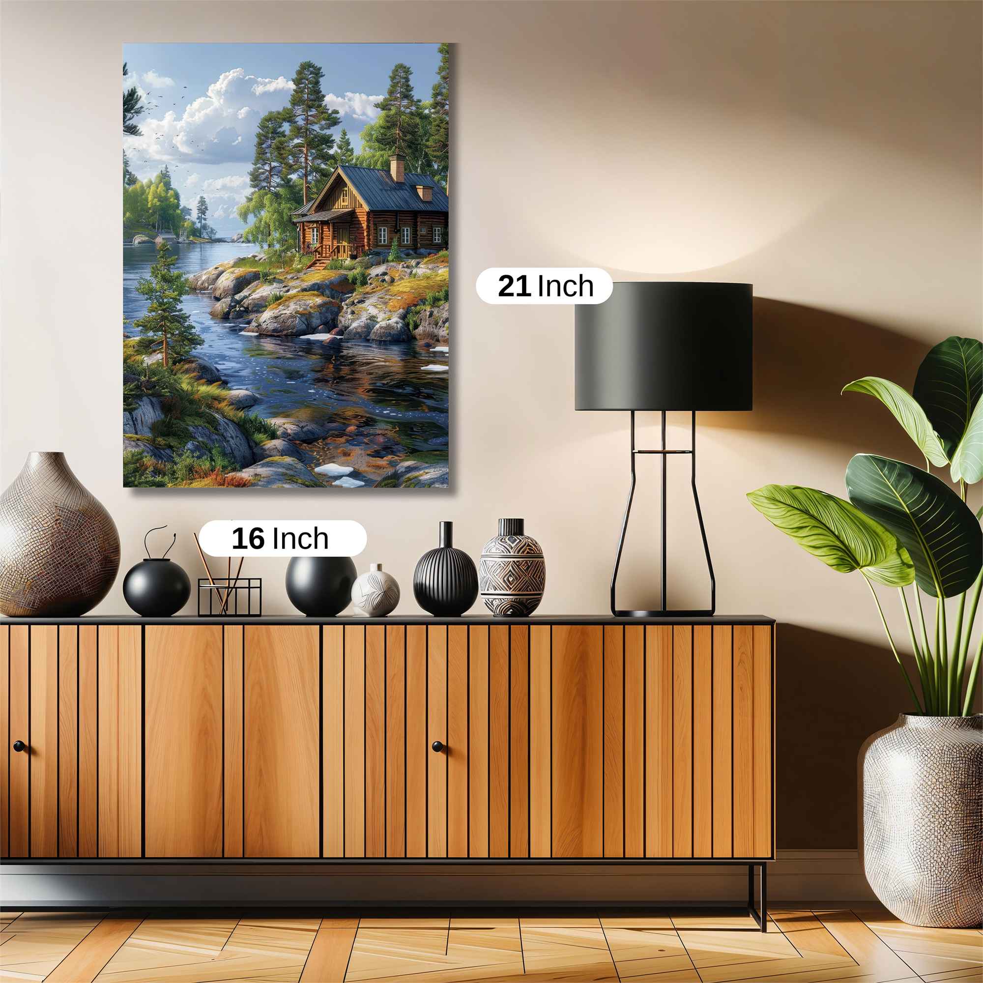 Cabin Serenity Safe Wall Magnetic / M