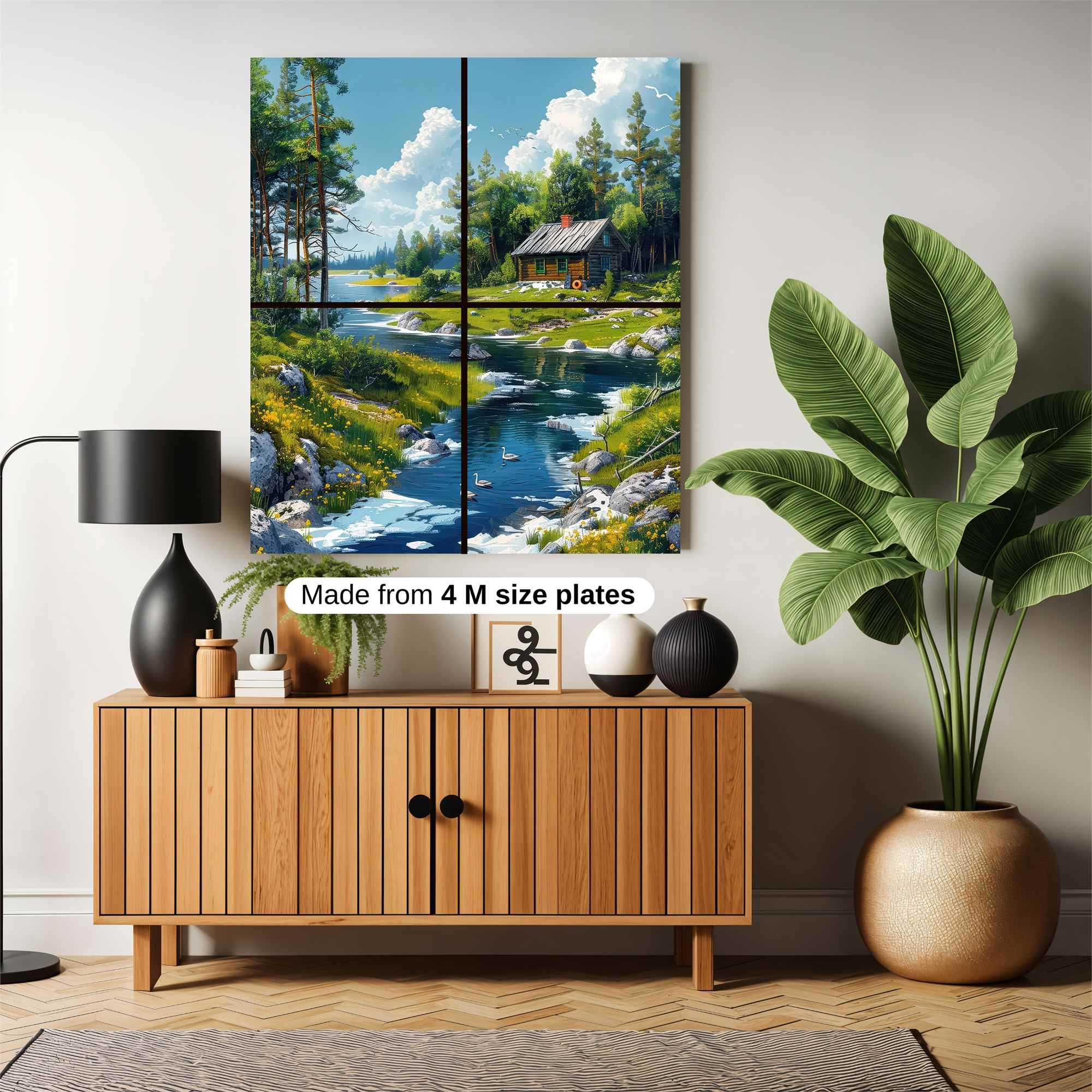 Cabin Serenity Safe Wall Magnetic / M