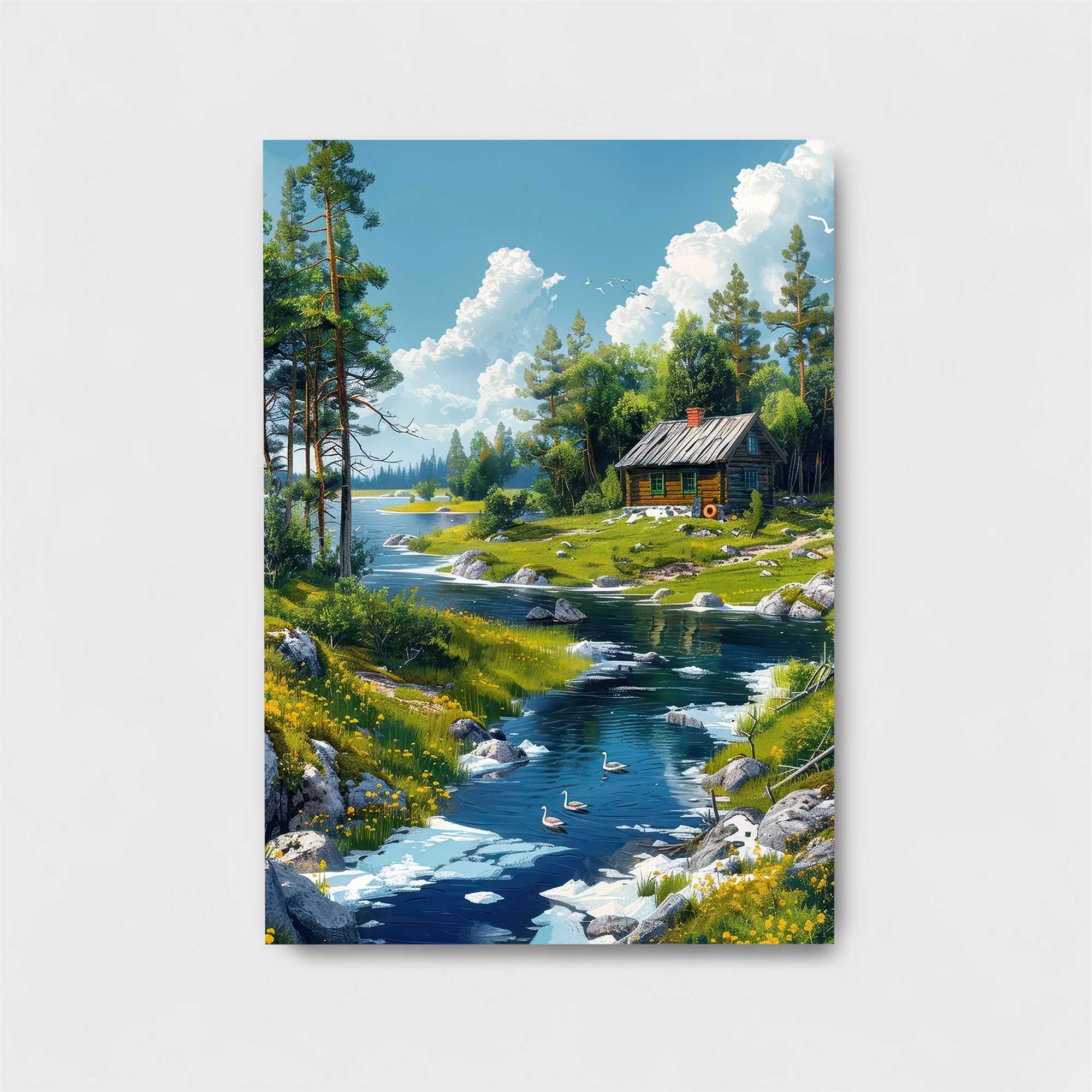 Cabin Serenity Safe Wall Magnetic / M