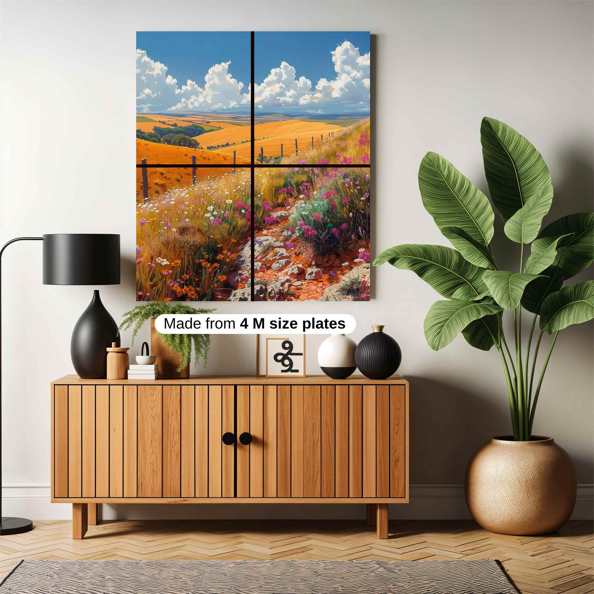 Golden Serenity Safe Wall Magnetic / M