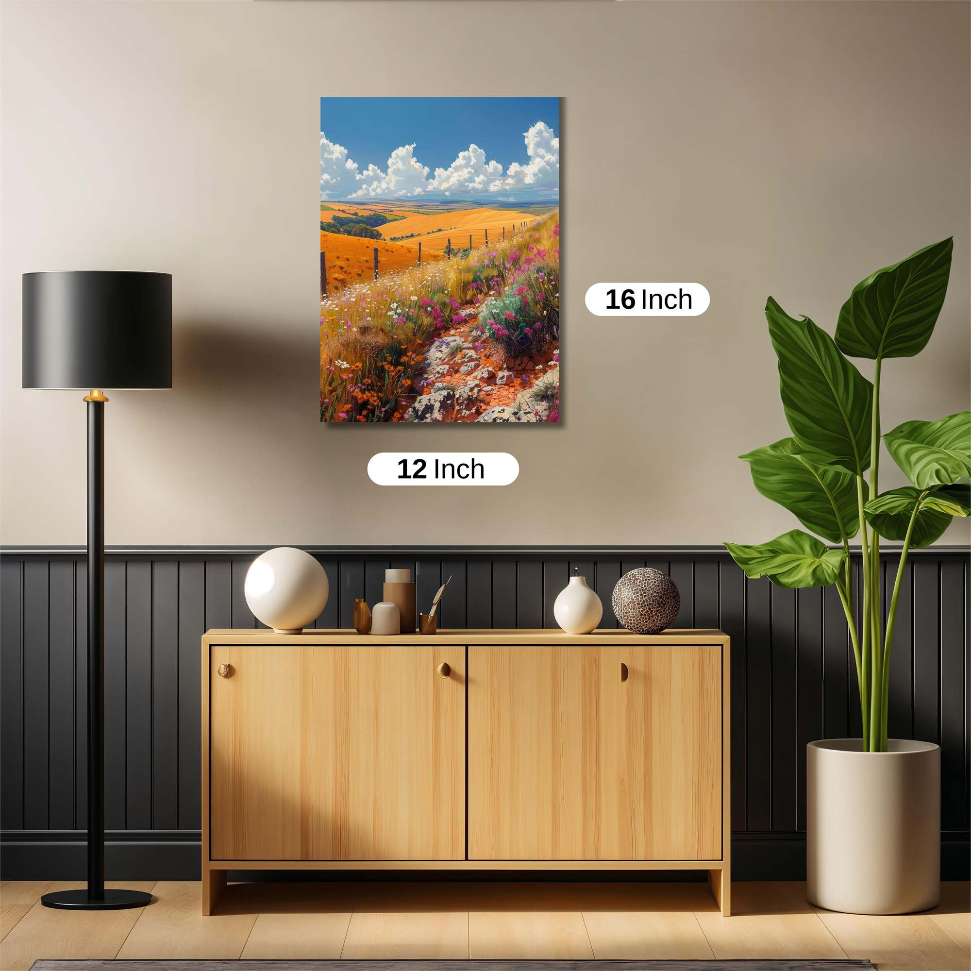 Golden Serenity Safe Wall Magnetic / M