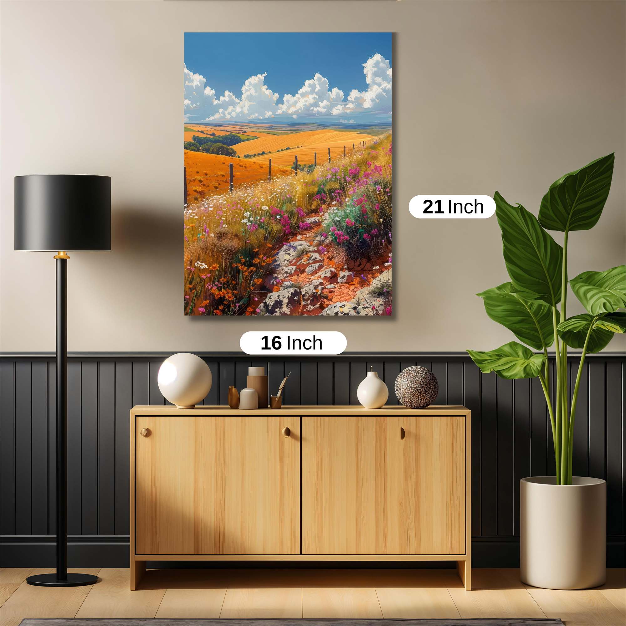 Golden Serenity Safe Wall Magnetic / M