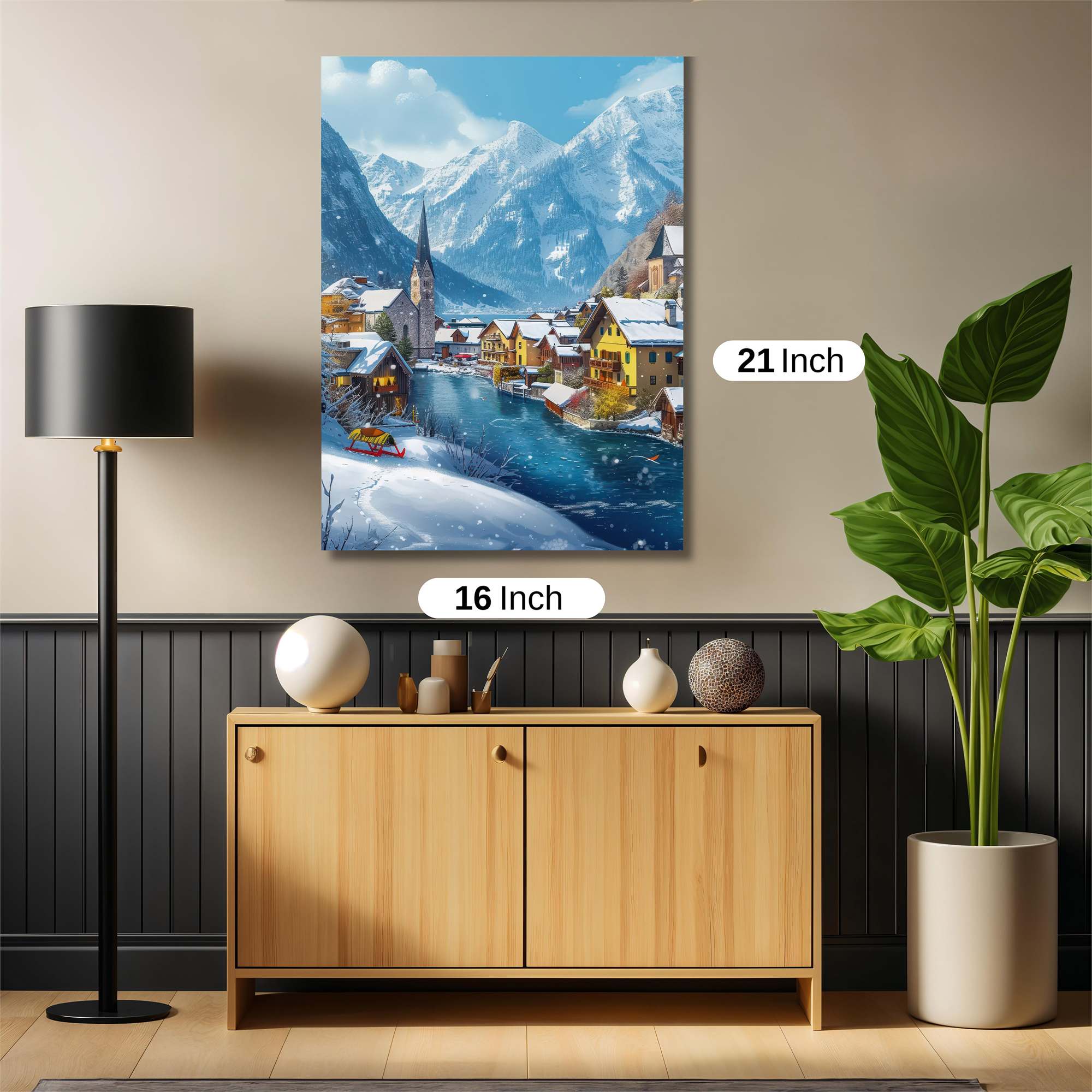 Hallstatt Harmony Safe Wall Magnetic / M