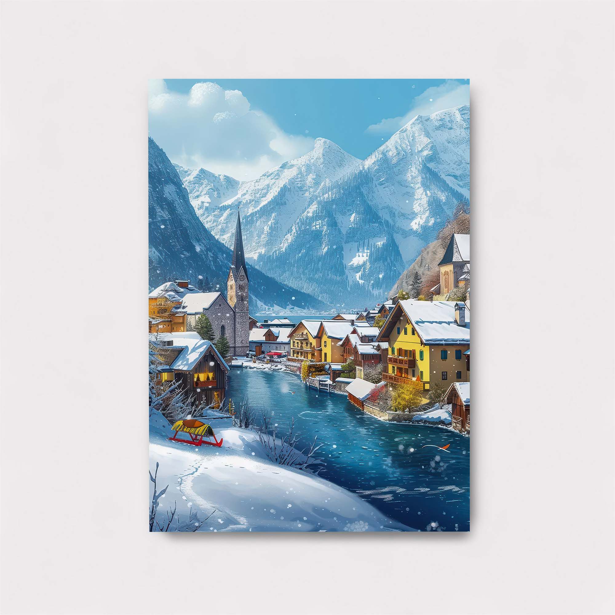 Hallstatt Harmony Safe Wall Magnetic / M