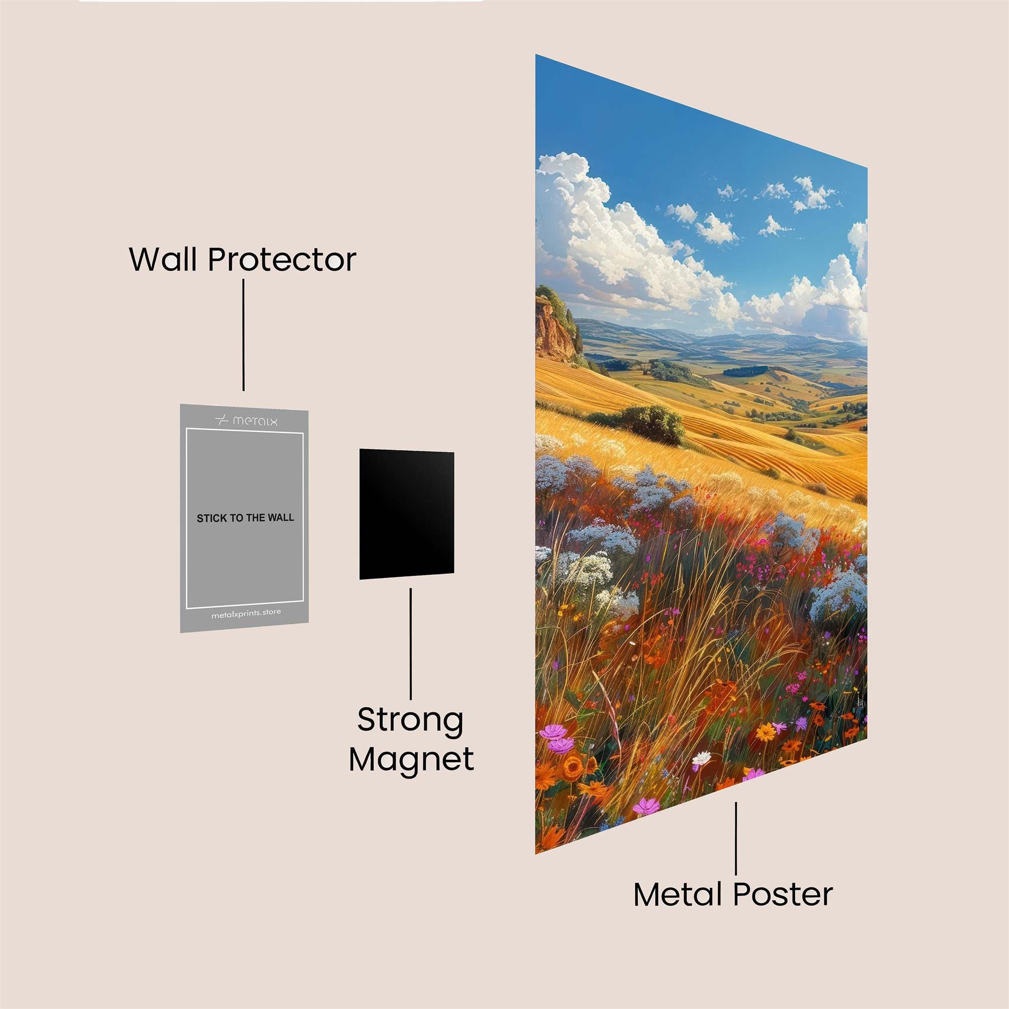 Tuscany Serenity Safe Wall Magnetic / M