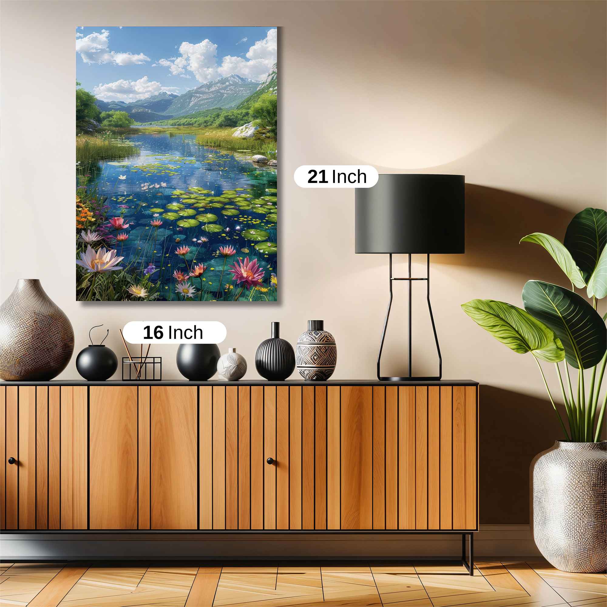 Mountain Serenity Safe Wall Magnetic / M