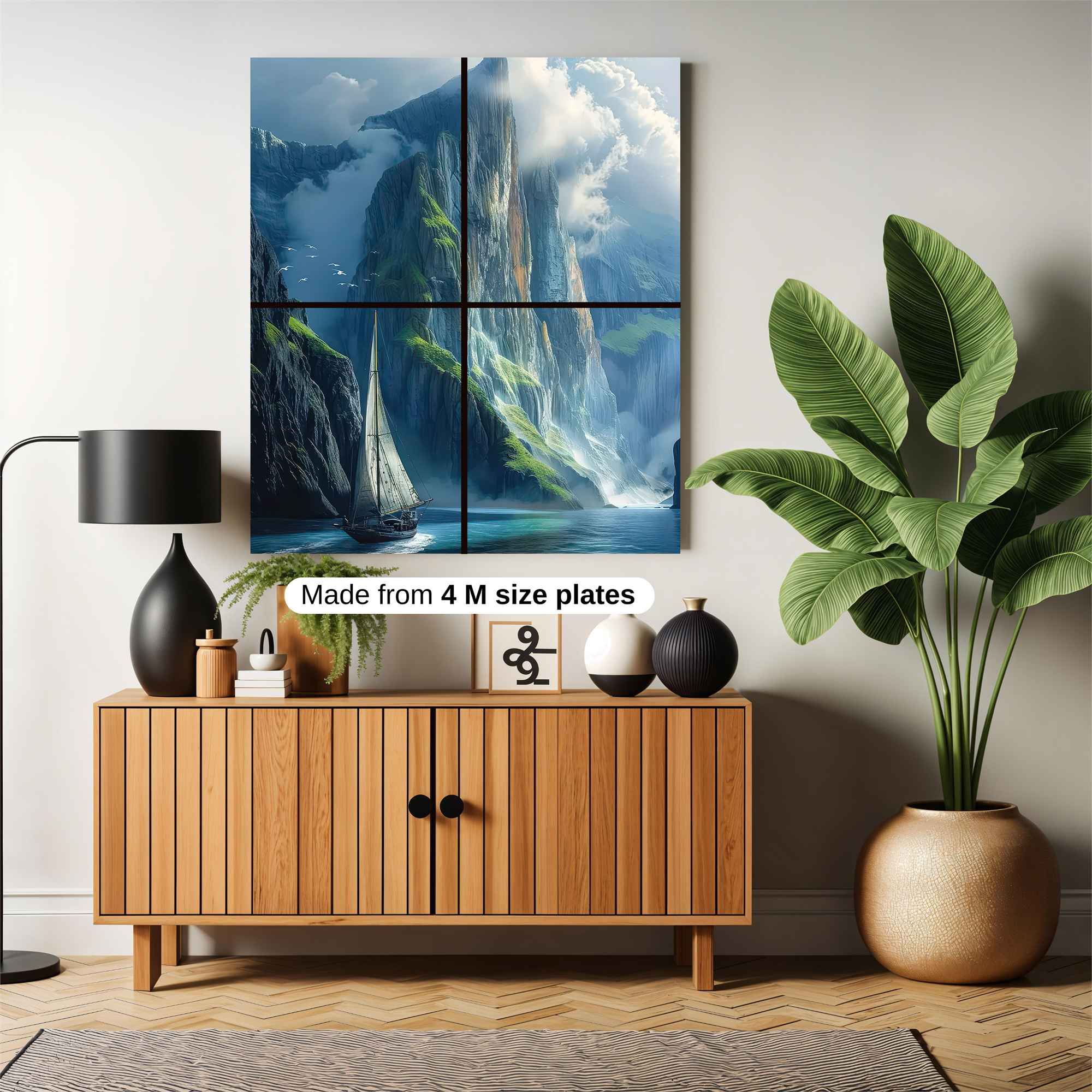 Mountain Majesty Safe Wall Magnetic / M